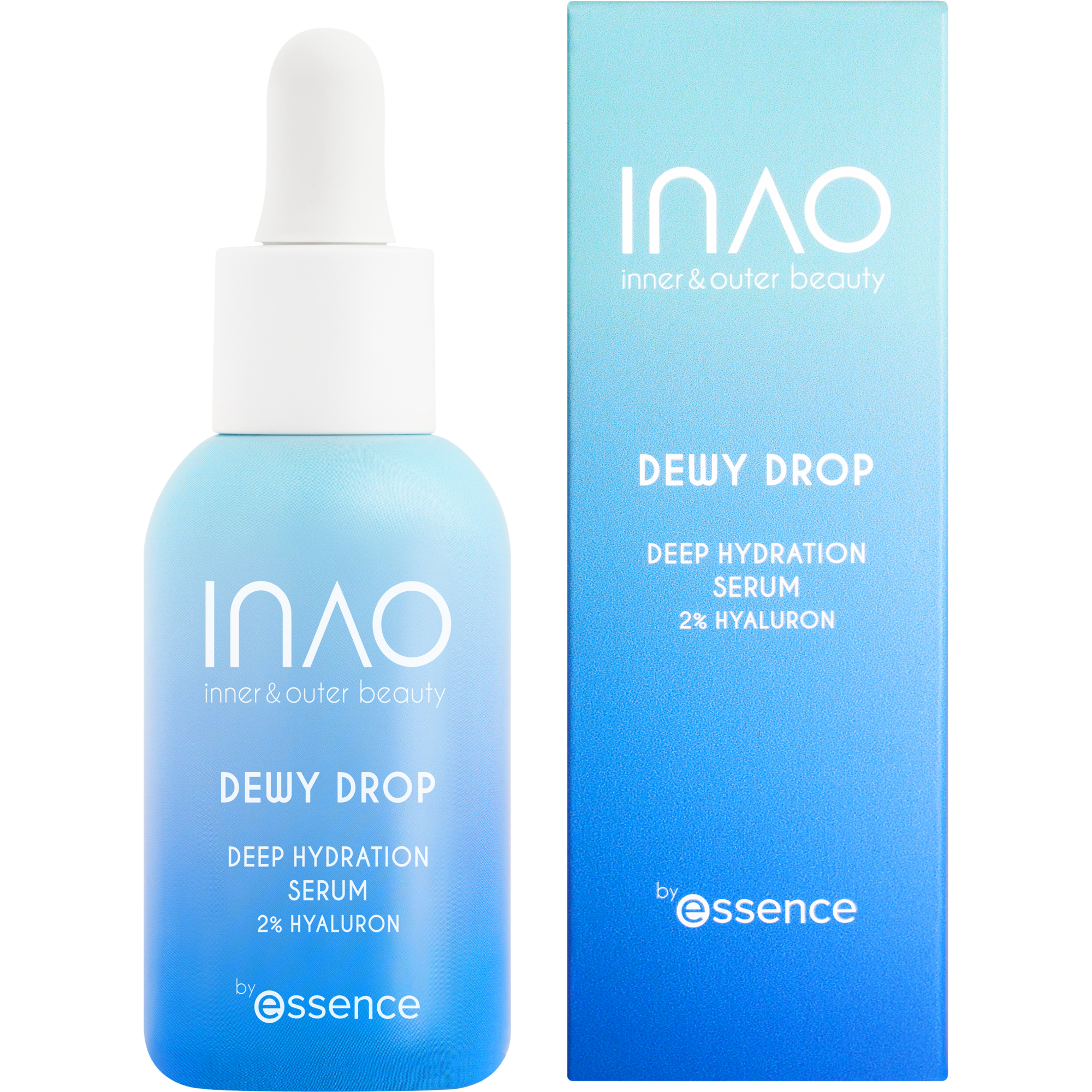 INAO inner and outer beauty Dewy Drop Deep Hydration Serum by essence