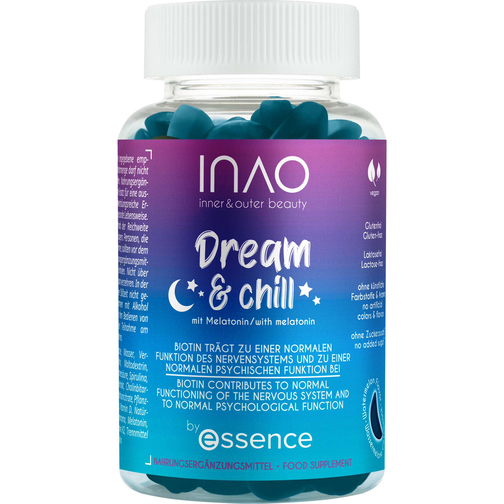 INAO inner and outer beauty Dream and Chill -viinikumit by essence