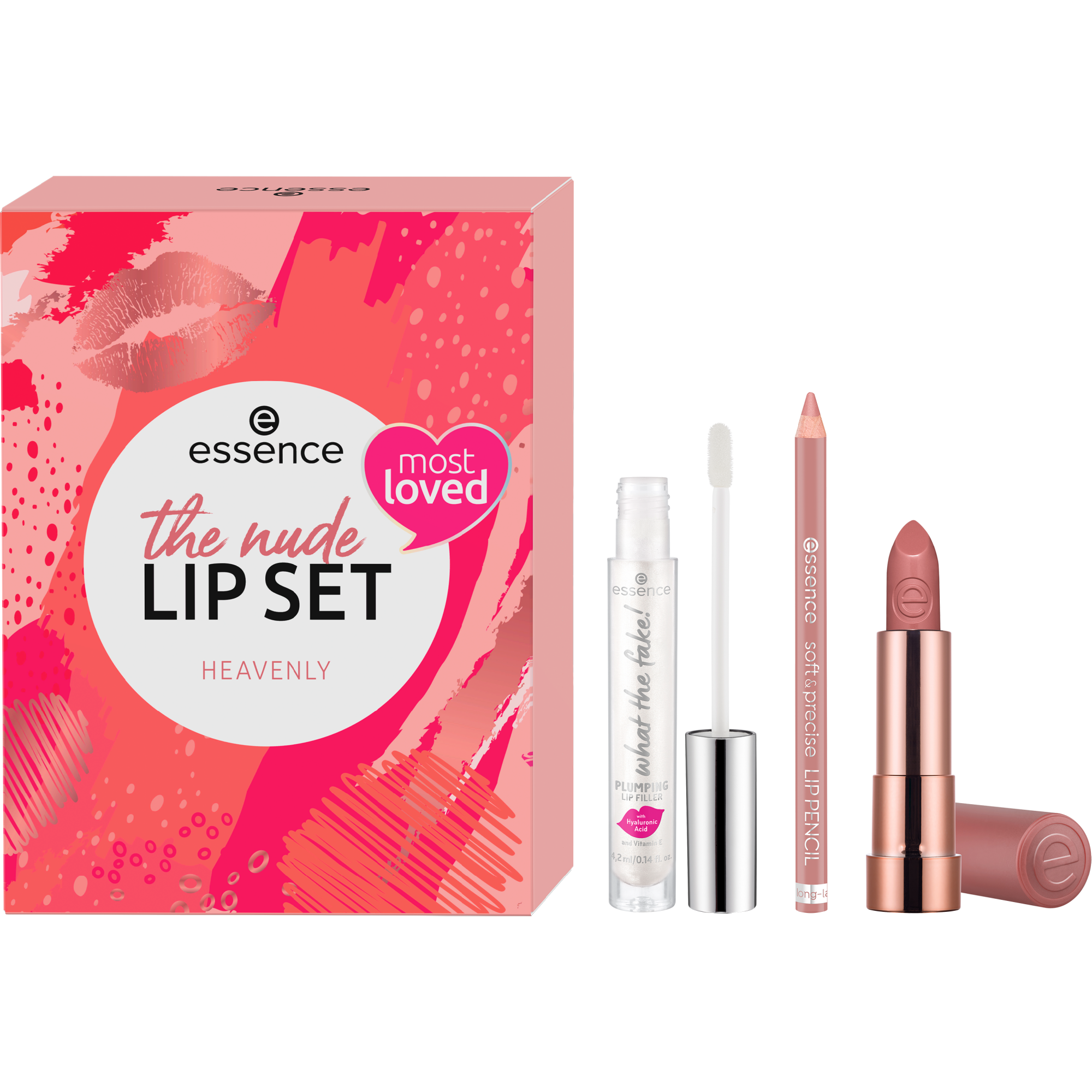 Set de labios nude heavenly