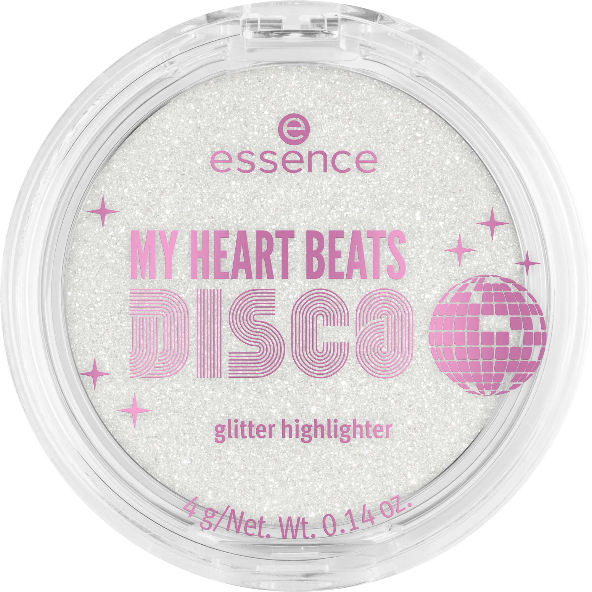 MY HEART BEATS DISCO glitter highlighter