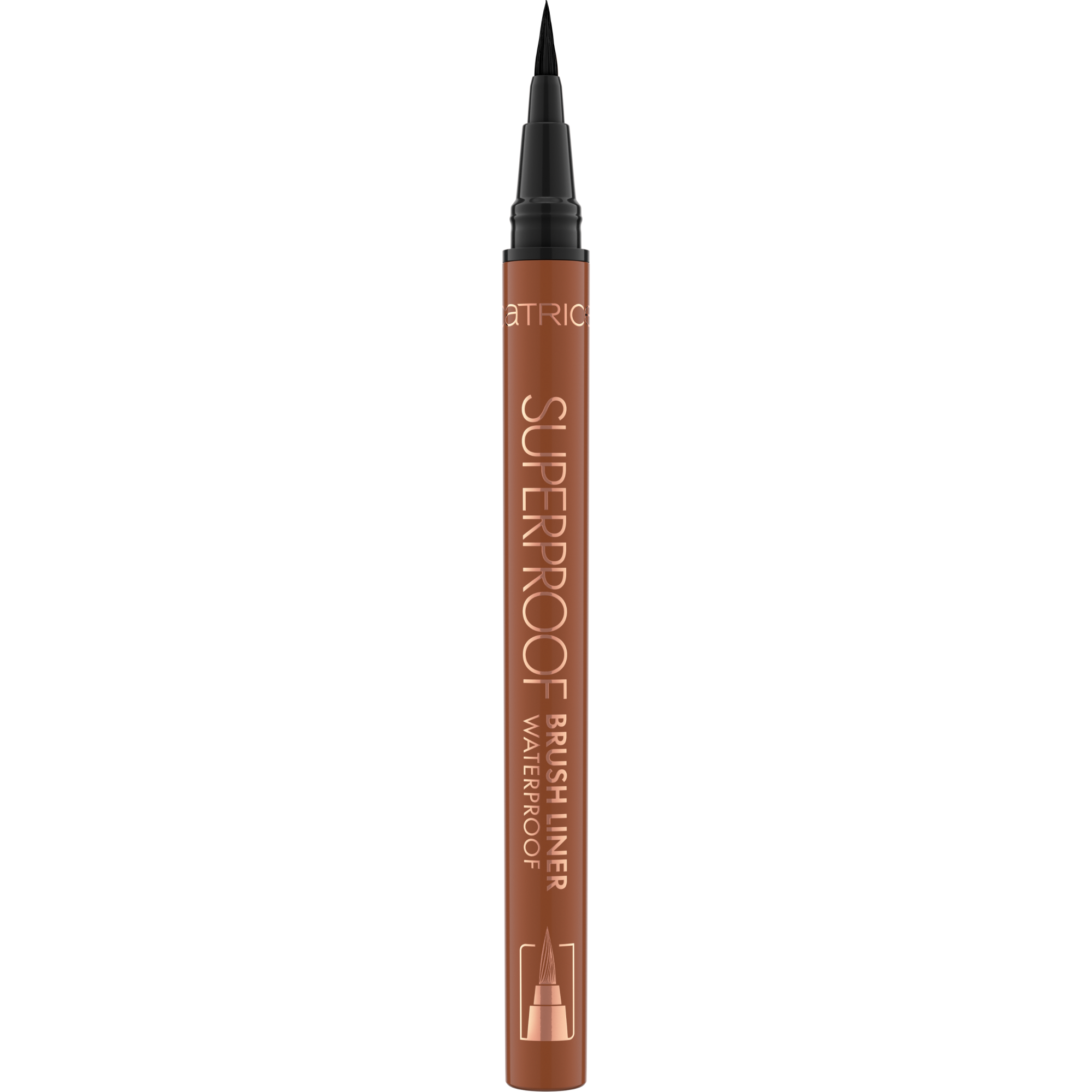 Superproof Brush Liner Waterproof pinceau eyeliner