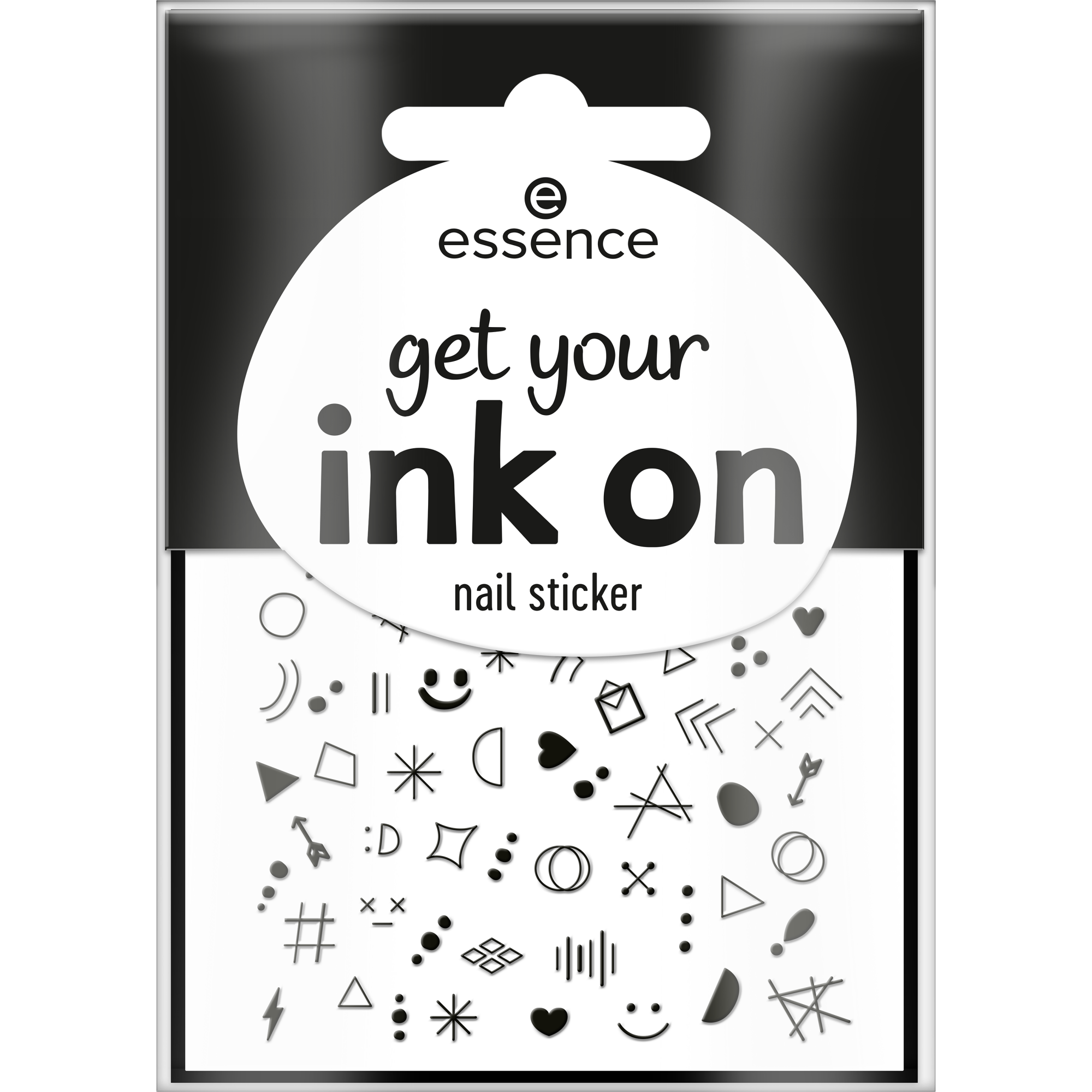 get your ink on nail sticker