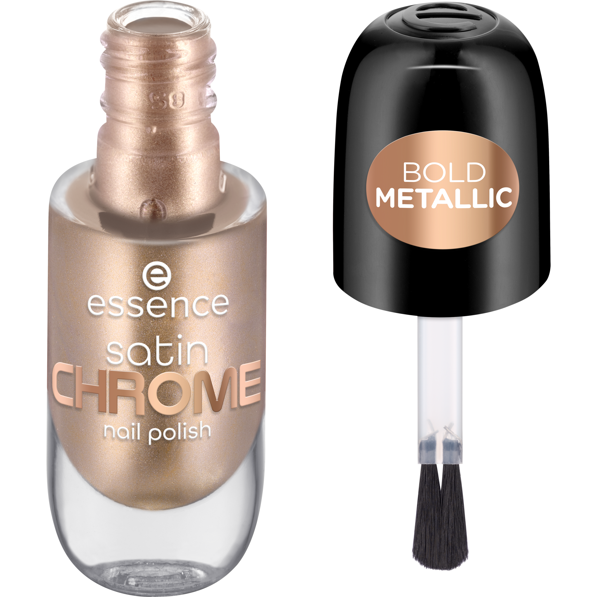 satin CHROME nail polish