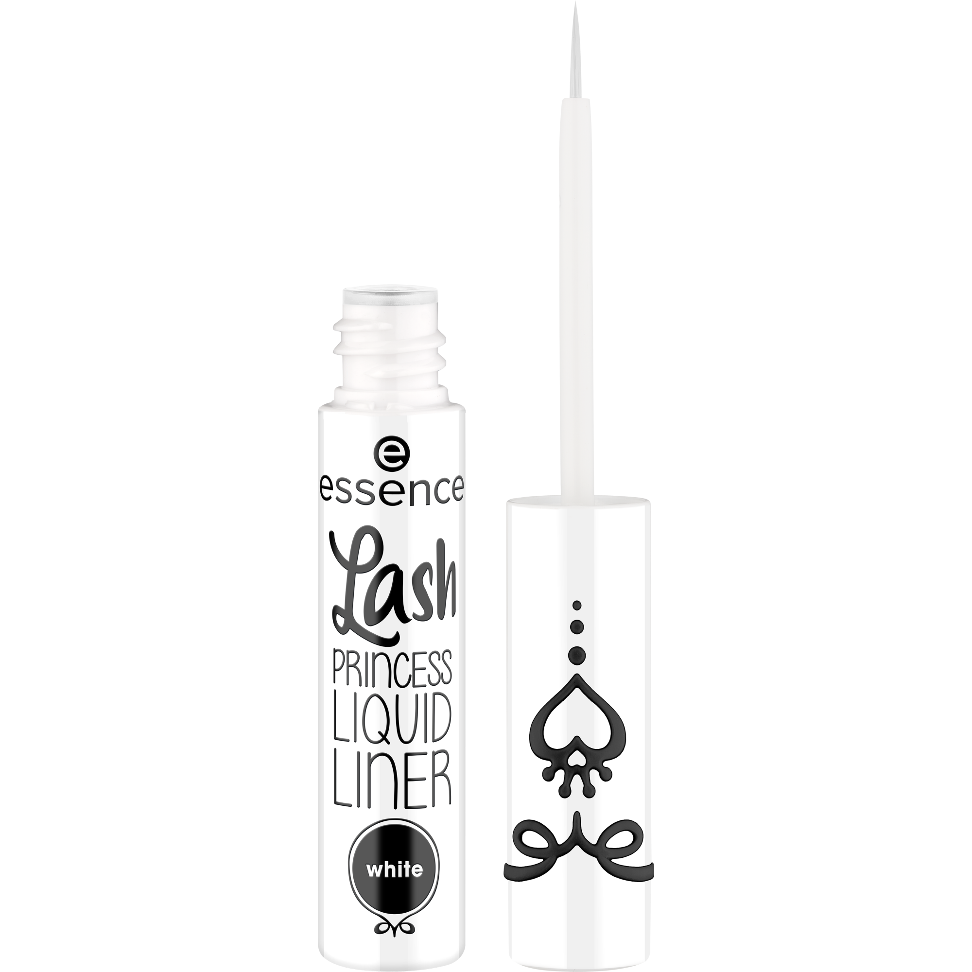 Baltas akių apvadas Lash PRINCESS LIQUID LINER white