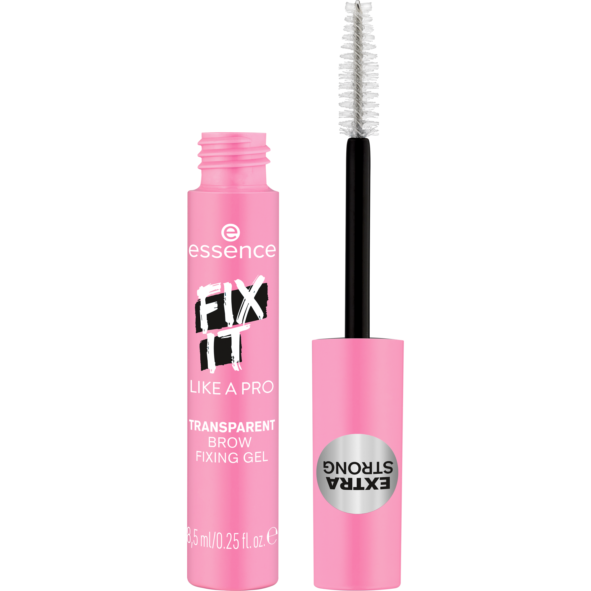 Caurspīdīgs uzacu fiksācijas gēls FIX IT LIKE A BOSS TRANSPARENT BROW FIXING GEL