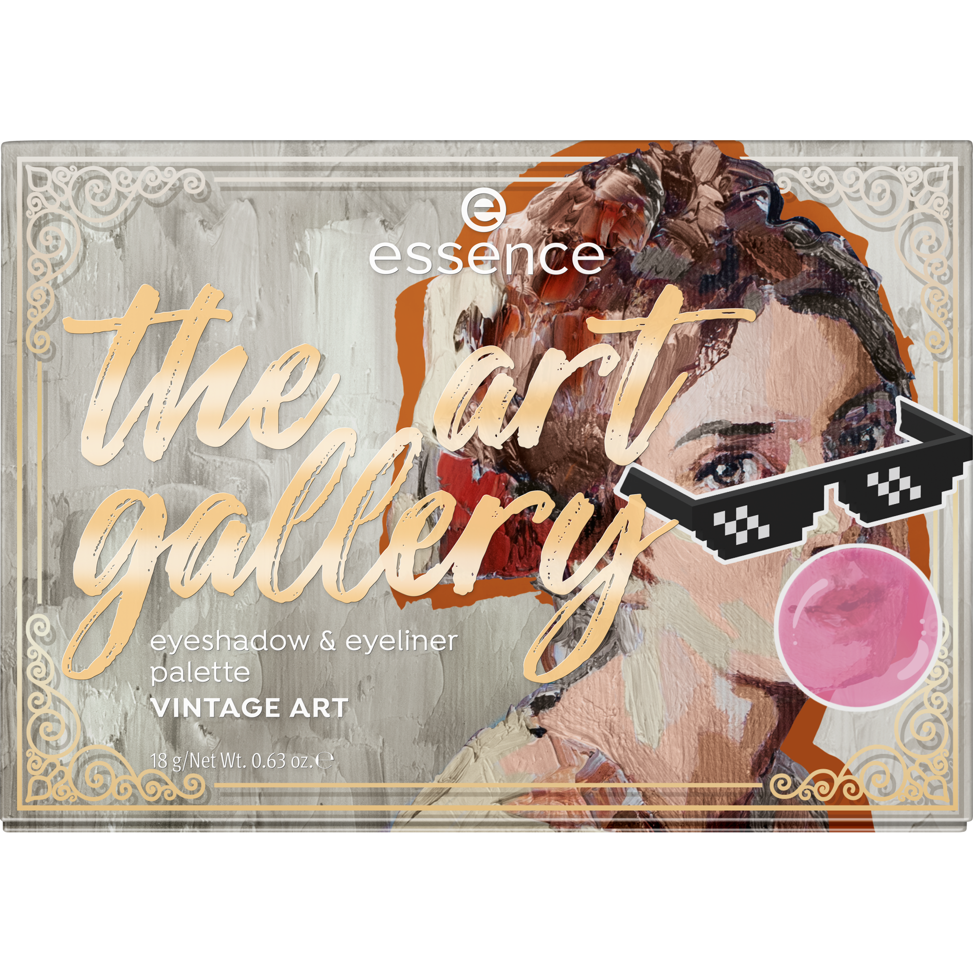 the Art Gallery eyeshadow & eyeliner palette