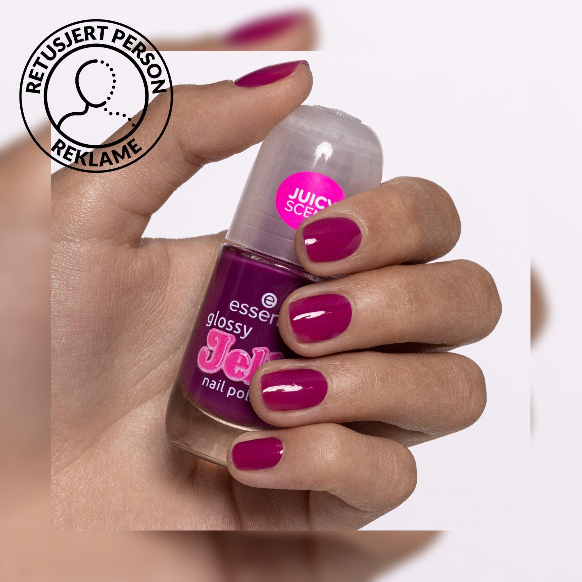 glossy Jelly nail polish