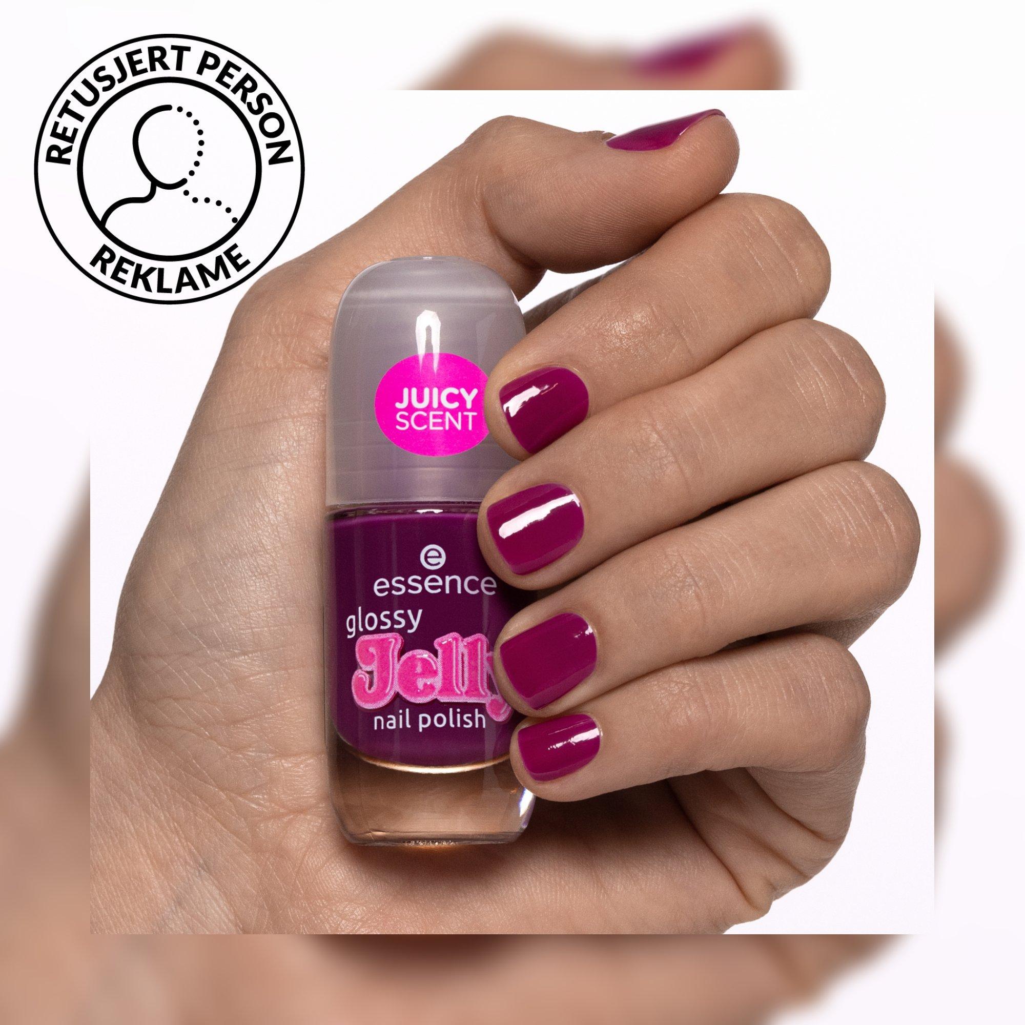 glossy Jelly nail polish