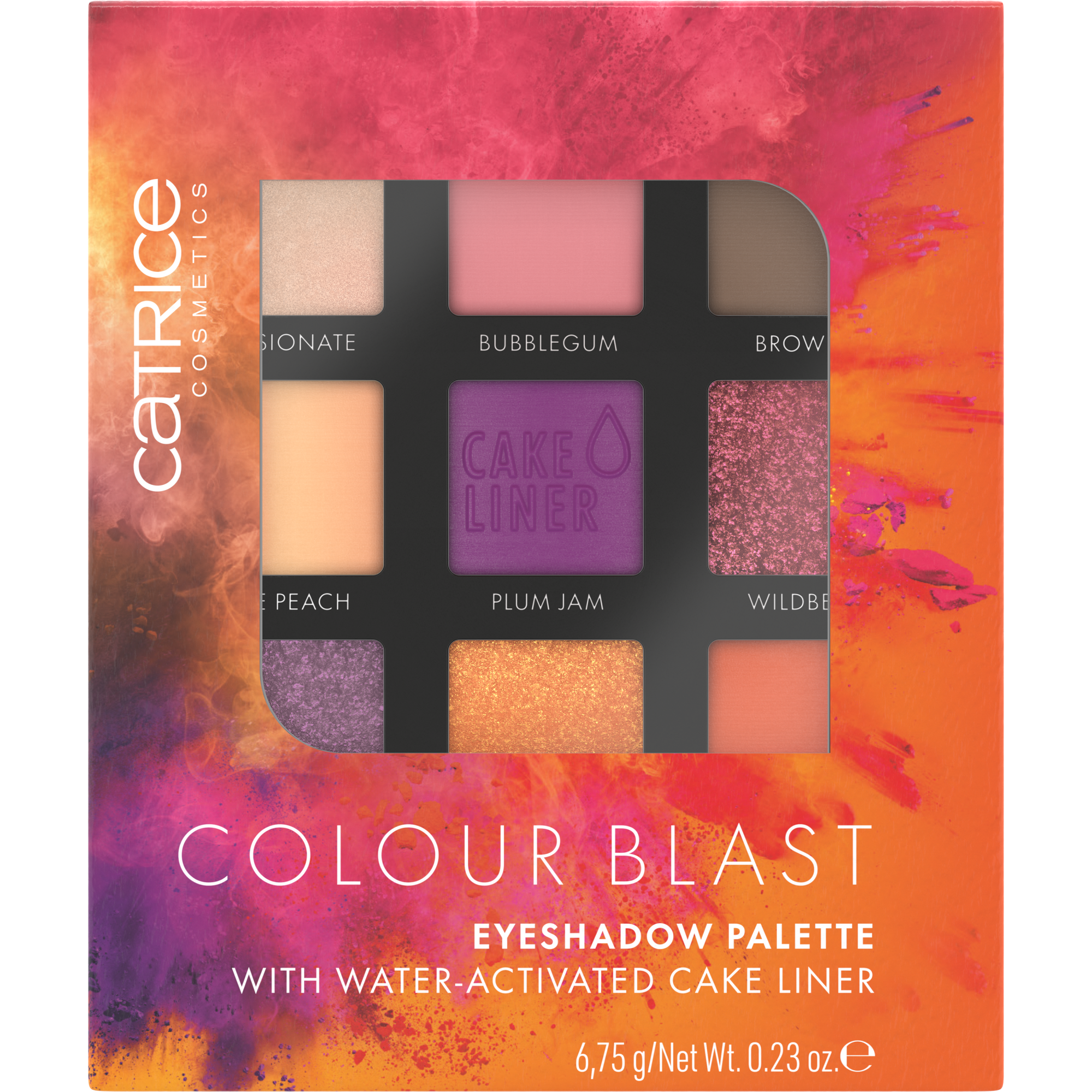 Akių šešėlių paletė Colour Blast Eyeshadow Palette