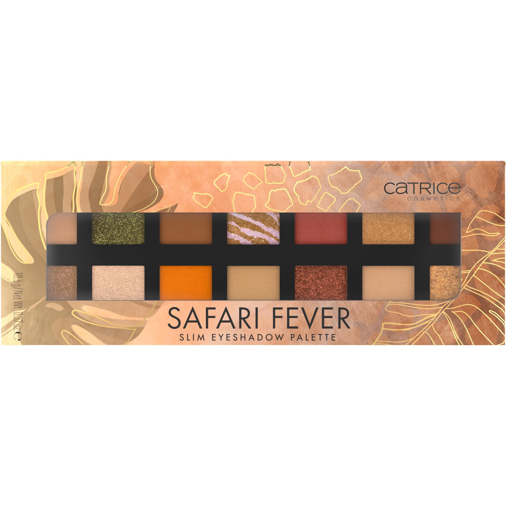Paleta de sombras de ojos Slim Safari Fever