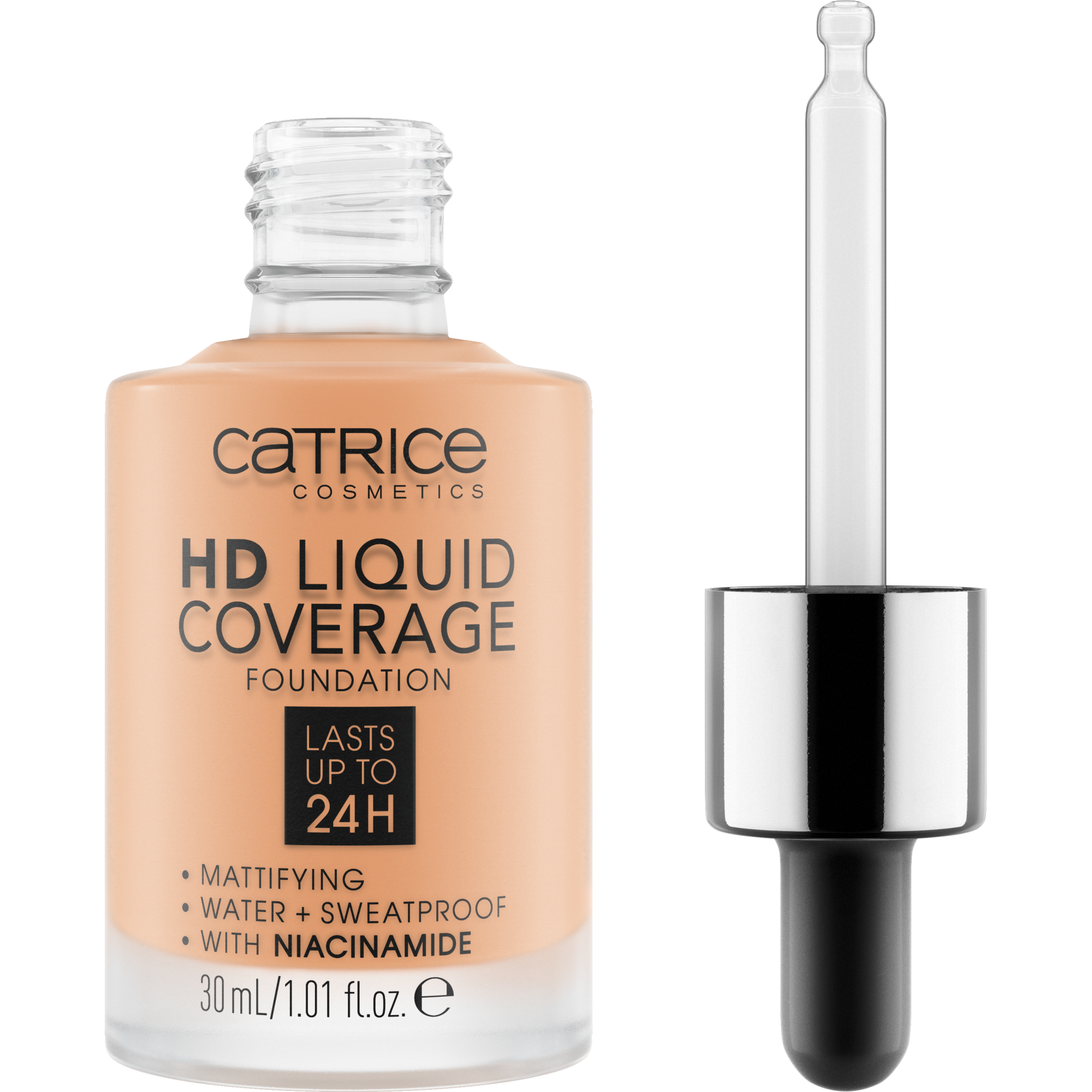 HD Liquid Coverage Fondotinta Viso Effetto Opacizzante