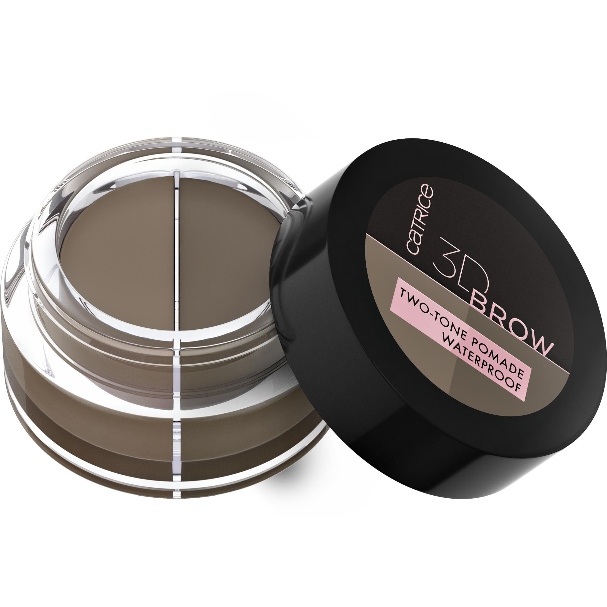 3D Brow Two-Tone Pomade Waterproof