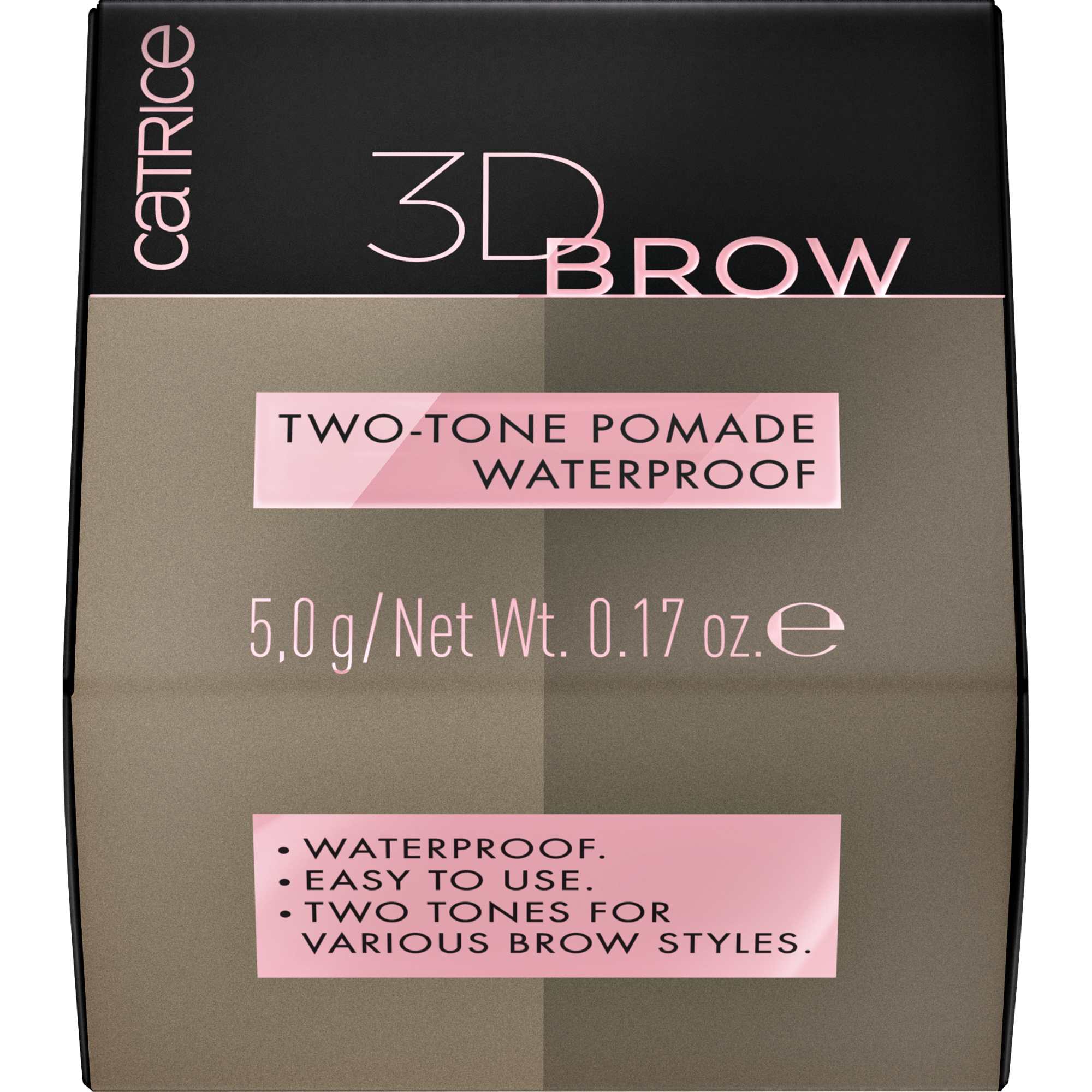 3D Brow Two-Tone Pomade Waterproof