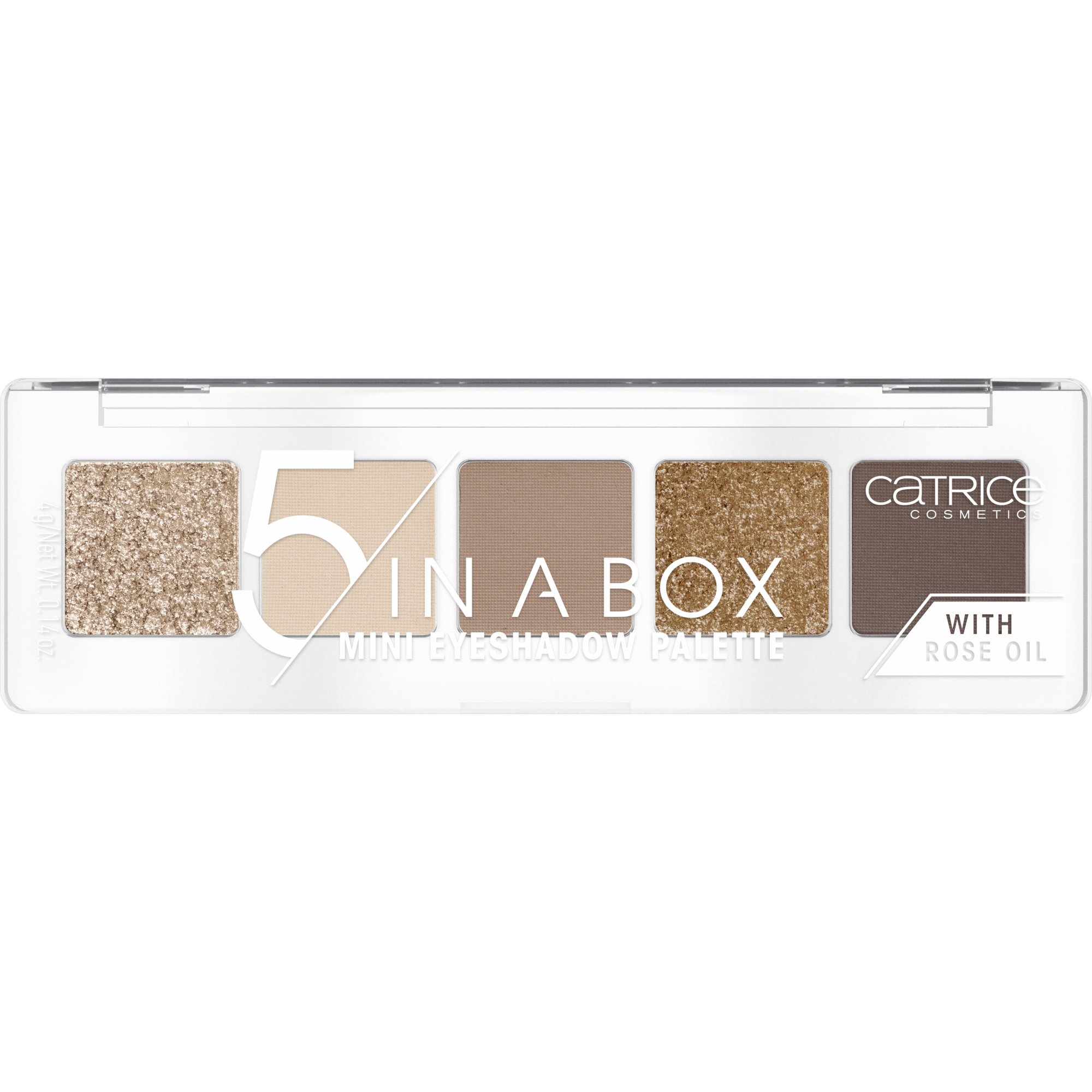 5 In A Box minipaleta de sombras de ojos