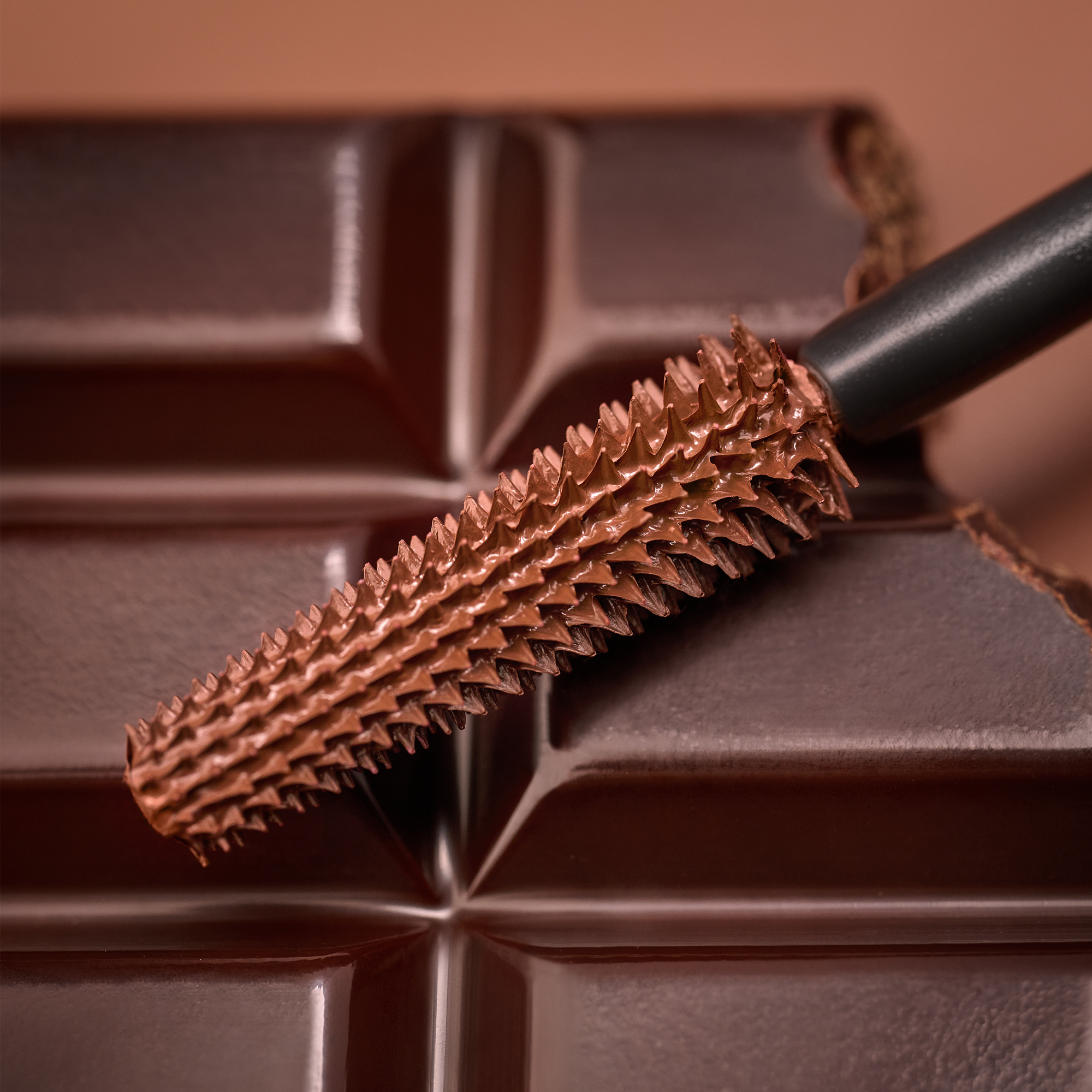 LOVE IT A CHOCO' LOT! lash WITHOUT LIMITS BROWN EXTREME LENGTHENING & VOLUME MASCARA