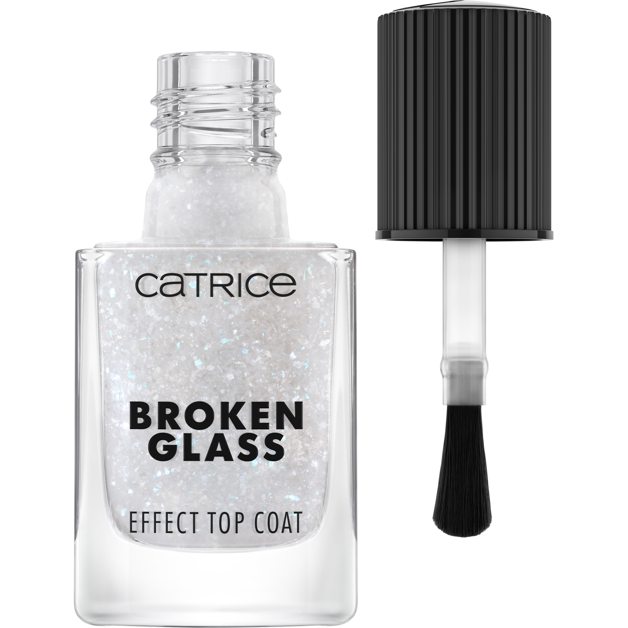 Top coat effet verre brisé