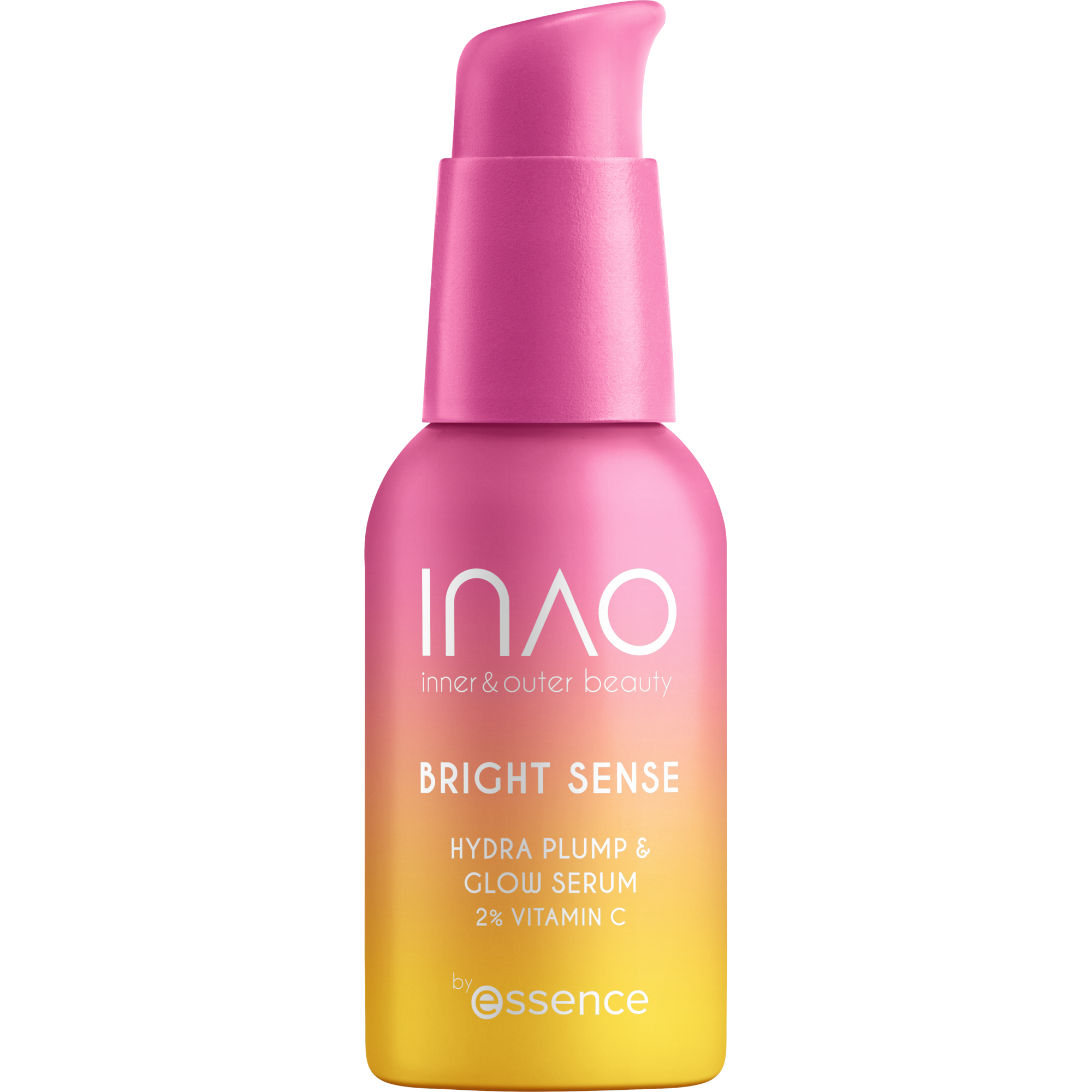 INAO inner and outer beauty Bright Sense Hydra Plump & Glow Serum by essence