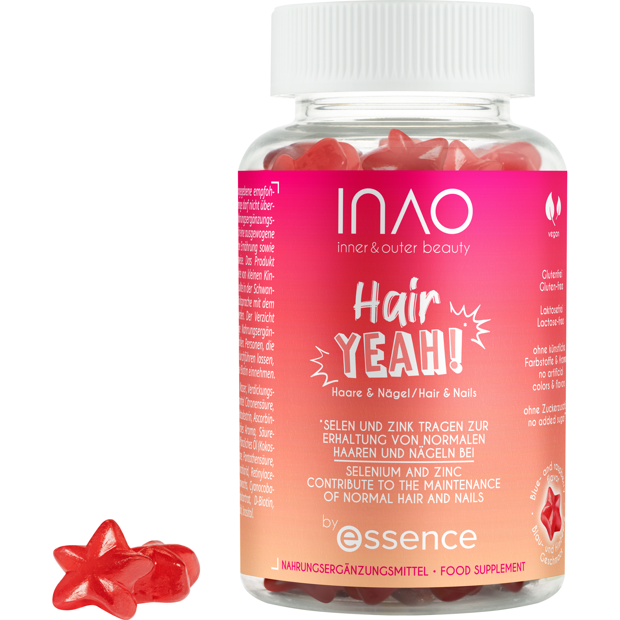 INAO inner and outer beauty Hair YEAH! gummies by essence – Product Group Composing - Produkt Element 2 von 10