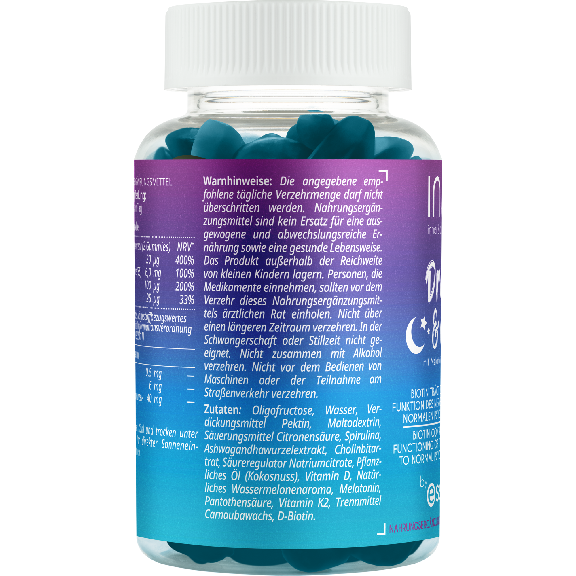 INAO inner and outer beauty Dream and Chill -viinikumit by essence