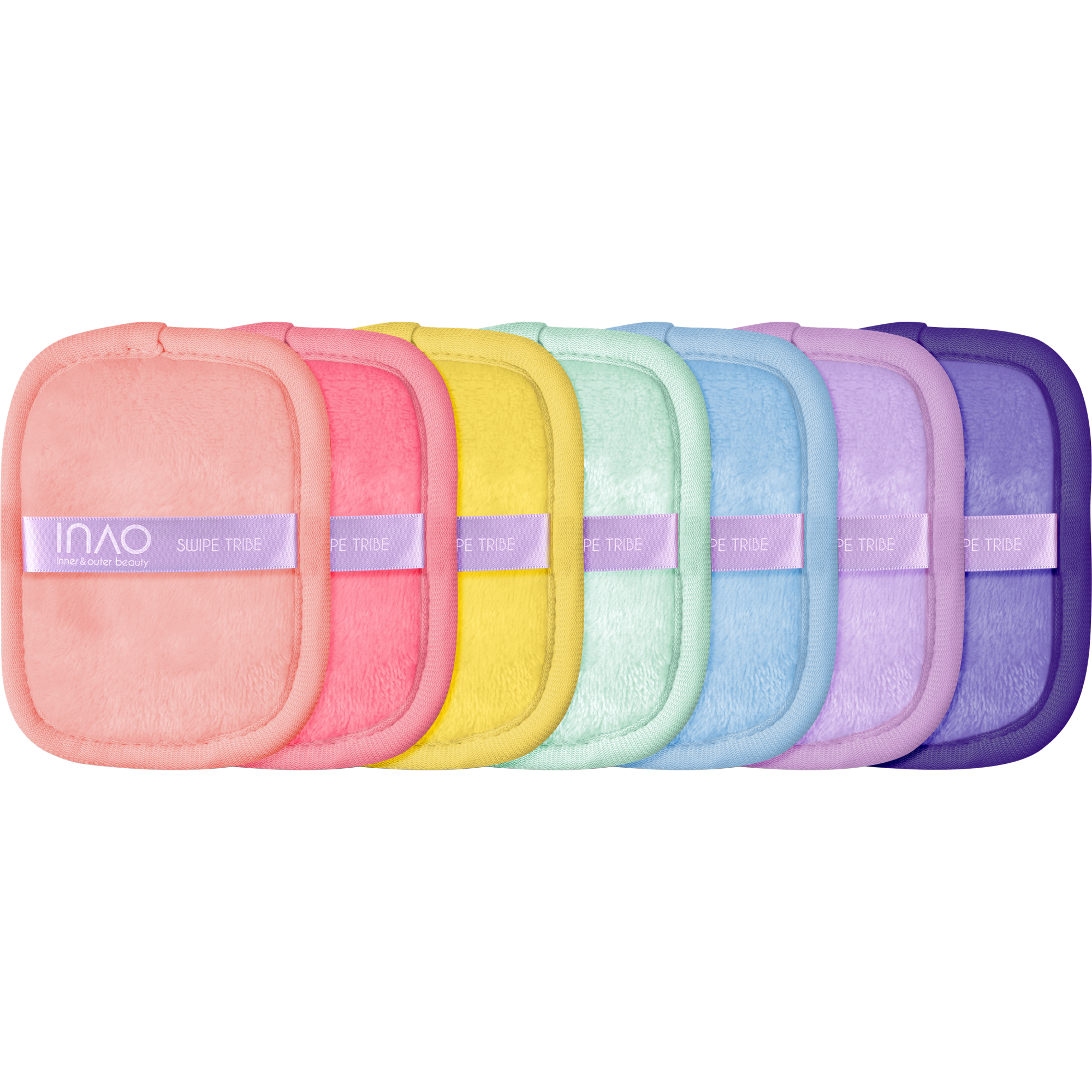 INAO inner and outer beauty Swipe Tribe Reusable Makeup Remover Pads by essence – Product Front View Full Open - Produkt Element 2 von 8