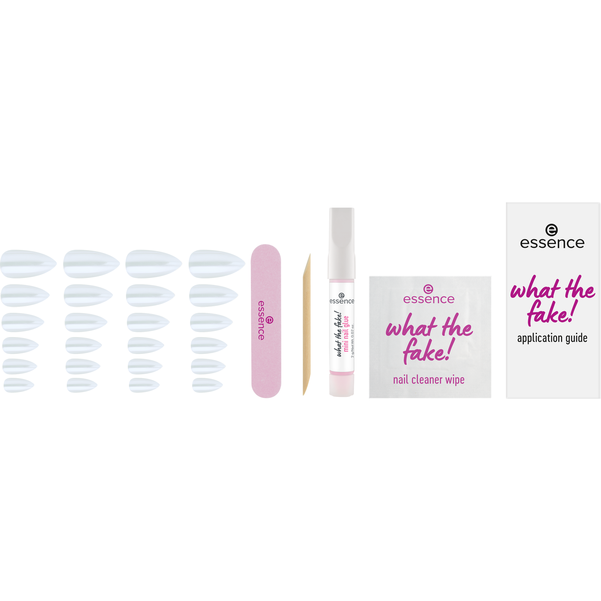 what the fake! PRESS-ON NAILS coffret manucure