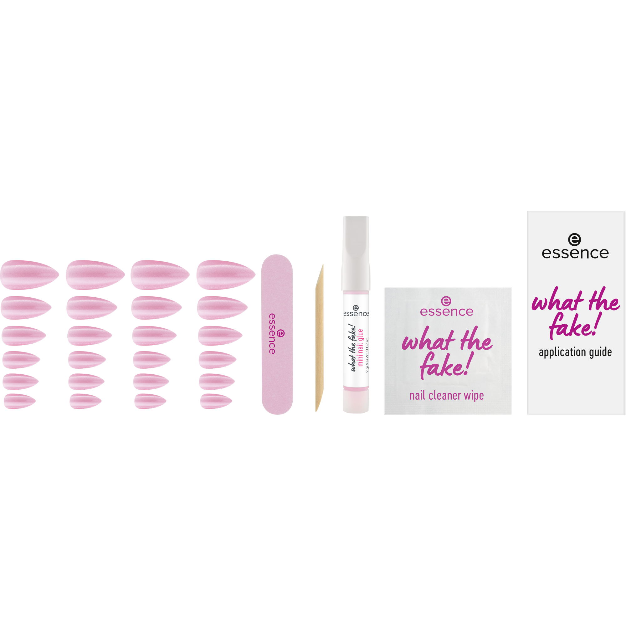 what the fake! PRESS-ON NAILS manicureset