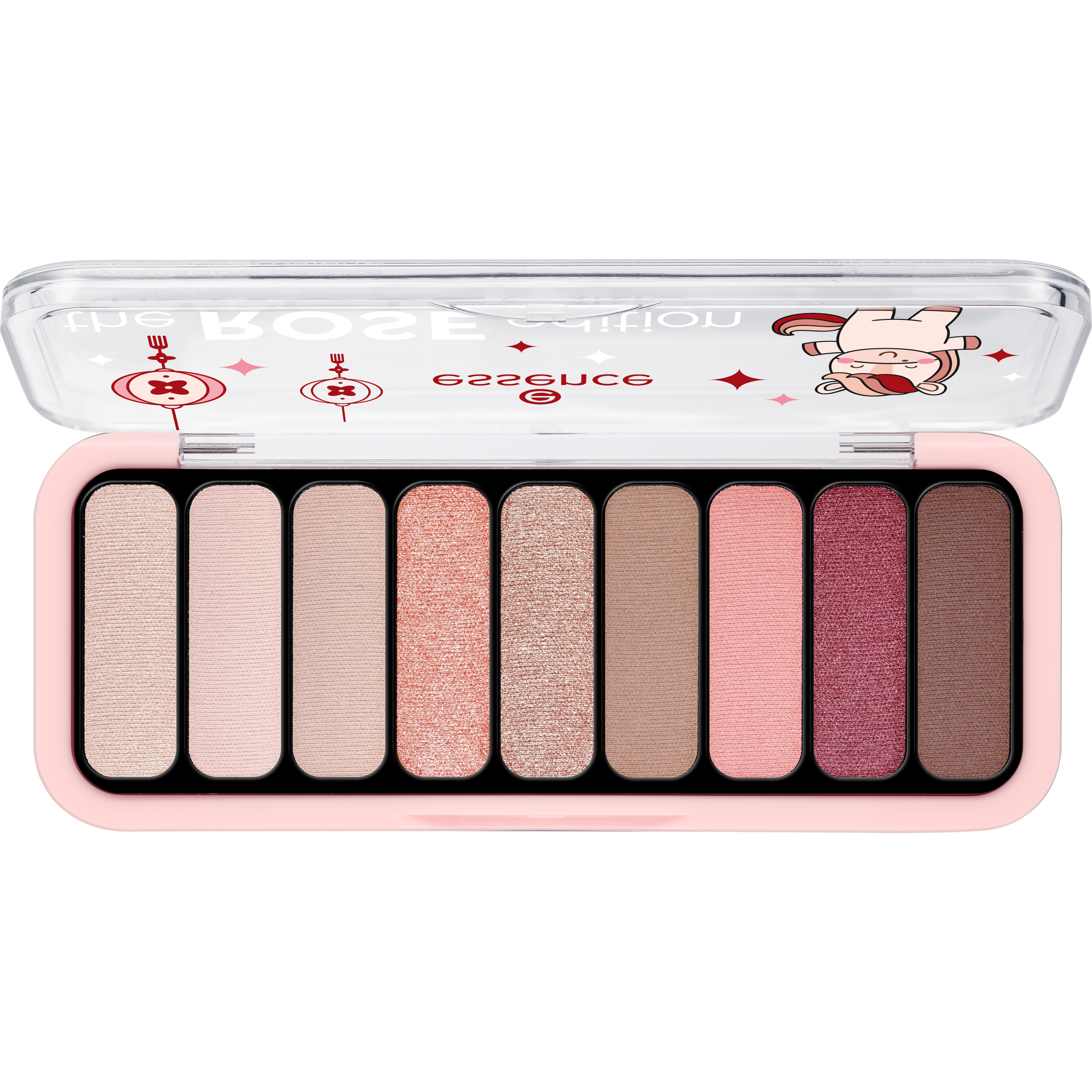 Wishes & Kisses the ROSE edition eyeshadow palette CNY edition