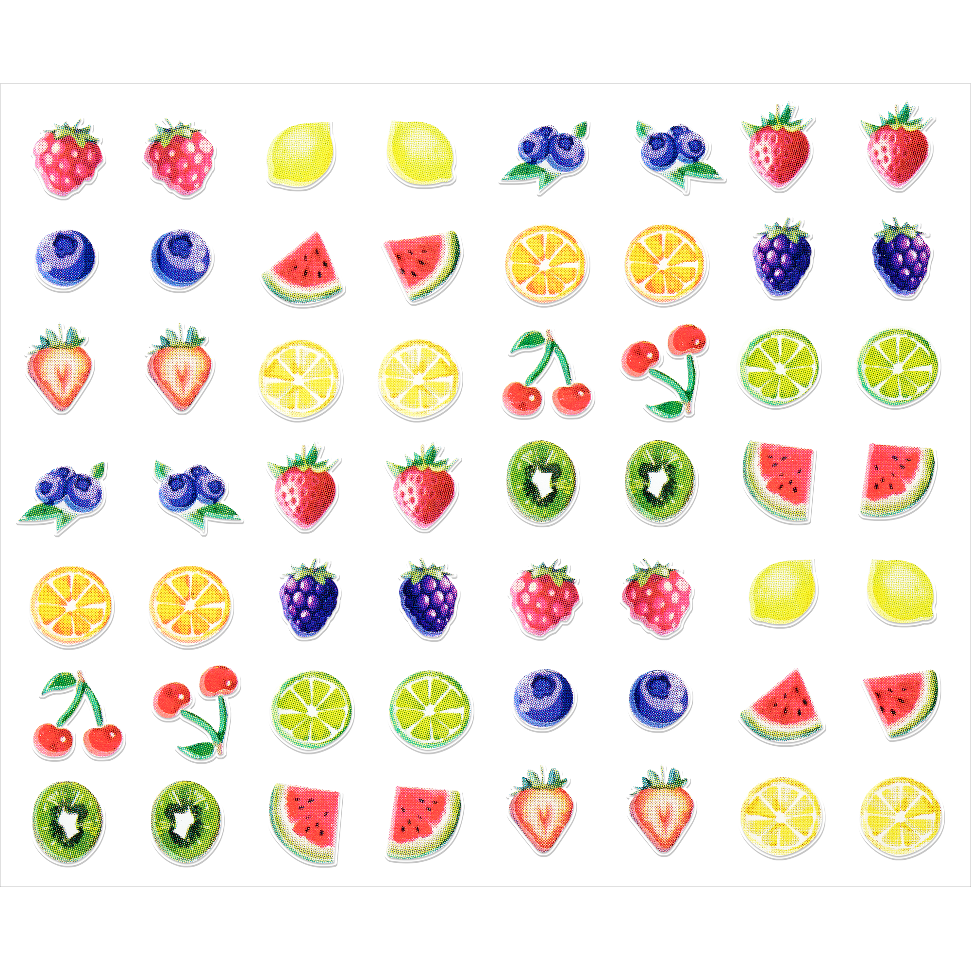 ας πάρουμε το αυτοκόλλητο νυχιών JUICY FRUITY