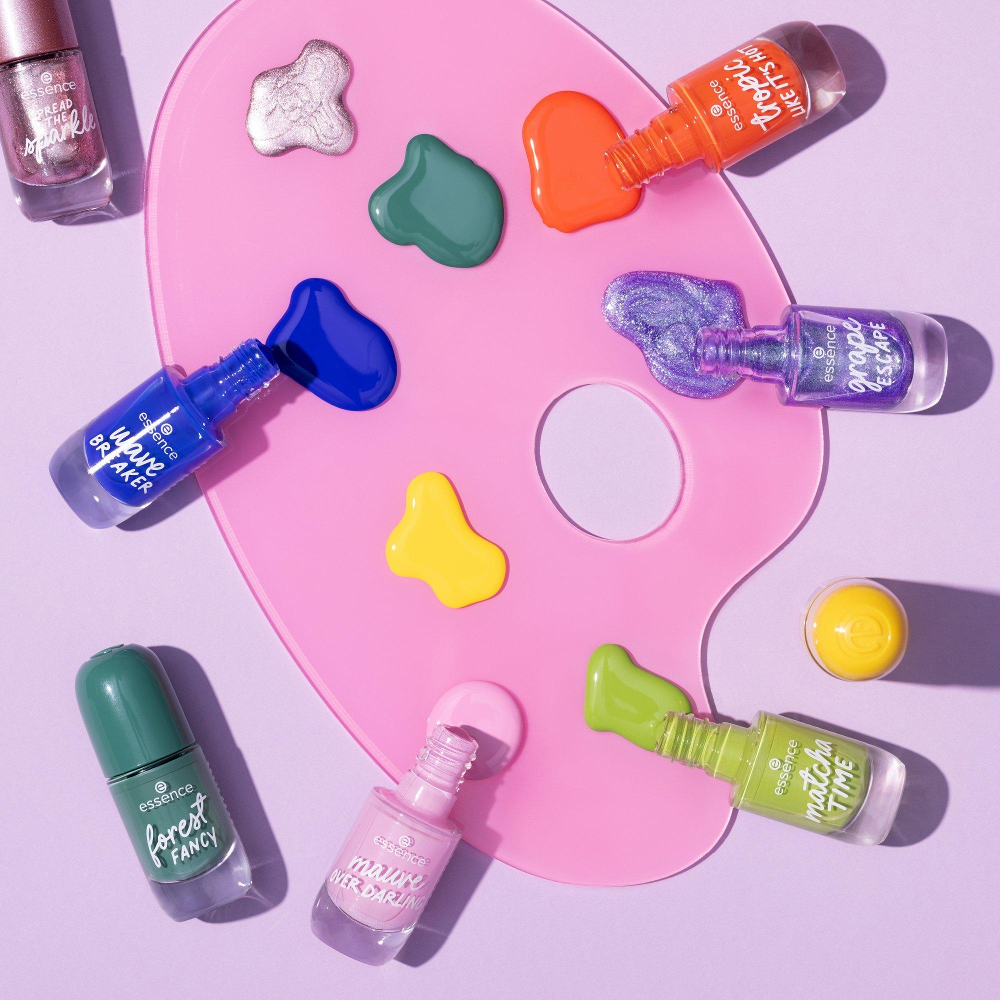gel nail colour