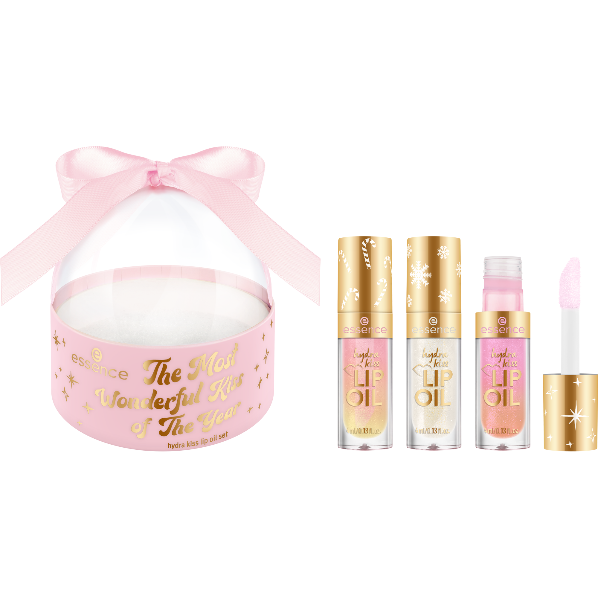 the most wonderful kiss of the year hydra kiss LIP OIL set