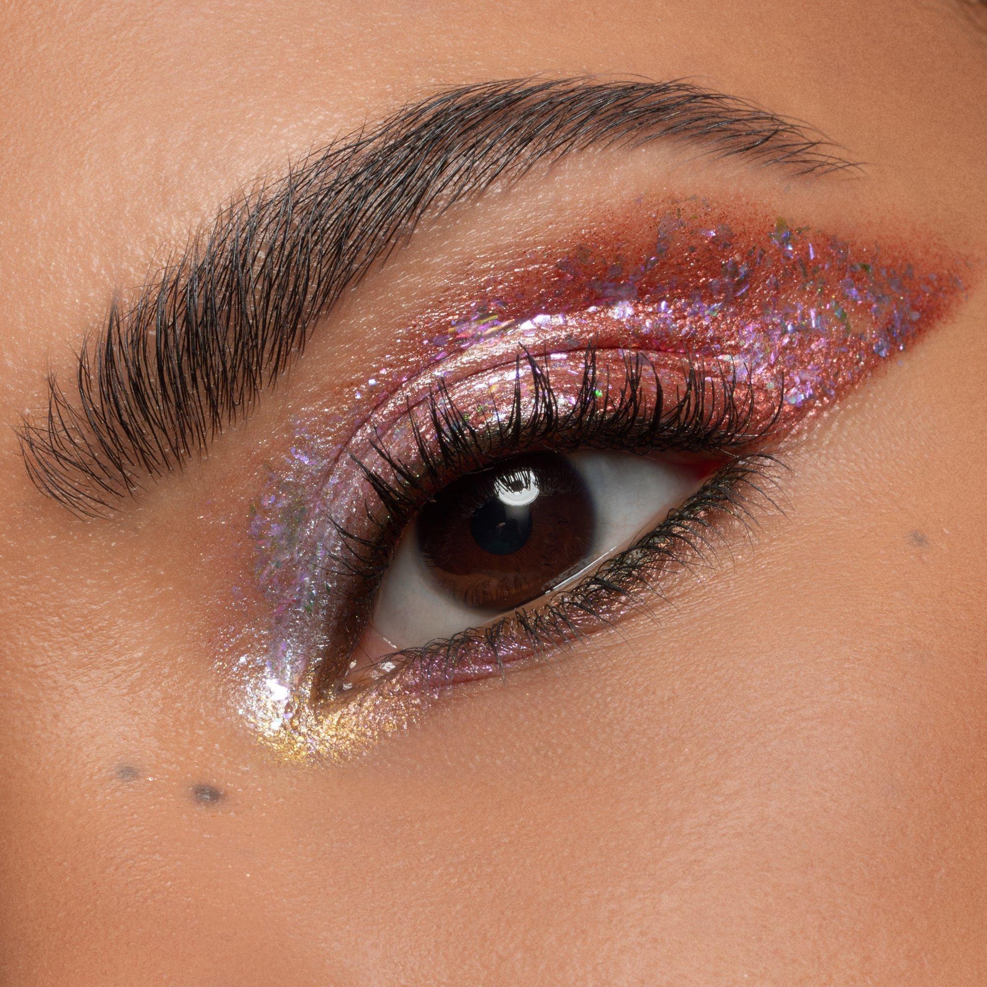 multichrome flakes ombretto topper