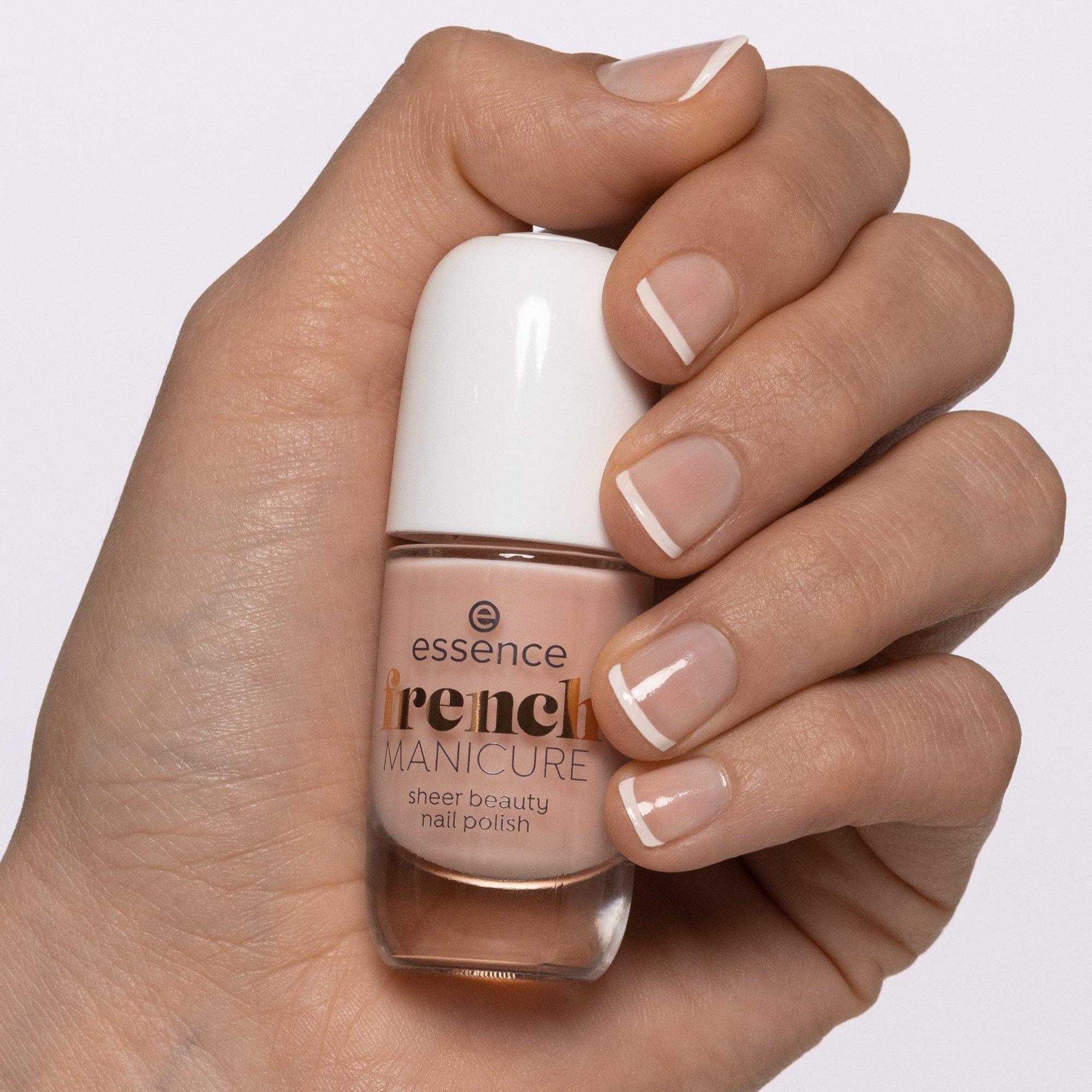 lak na nechty french MANICURE sheer beauty