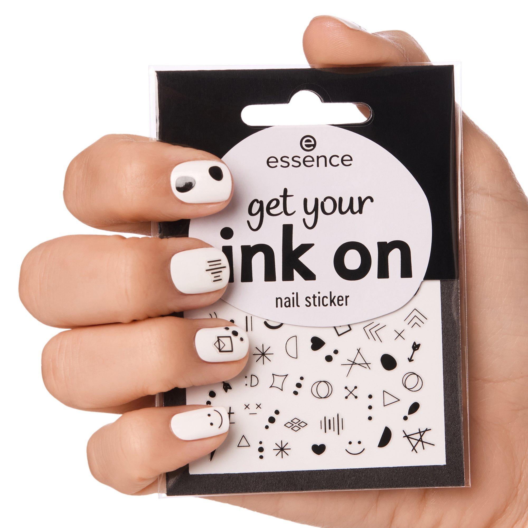 GET YOUR INK ON nail sticker