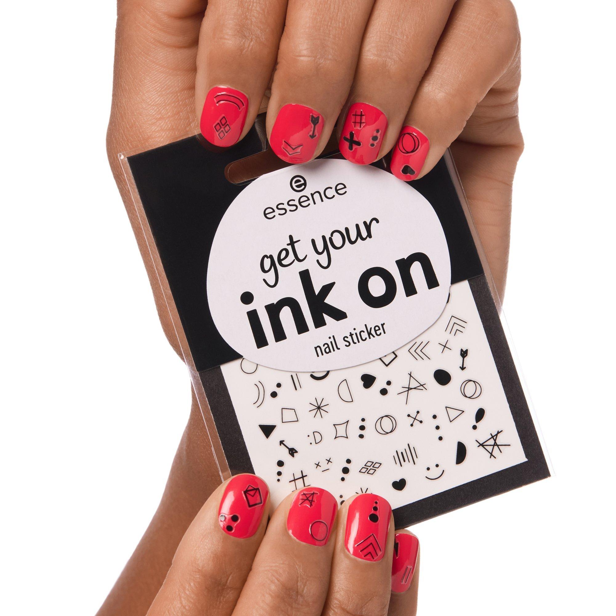 GET YOUR INK ON nail sticker