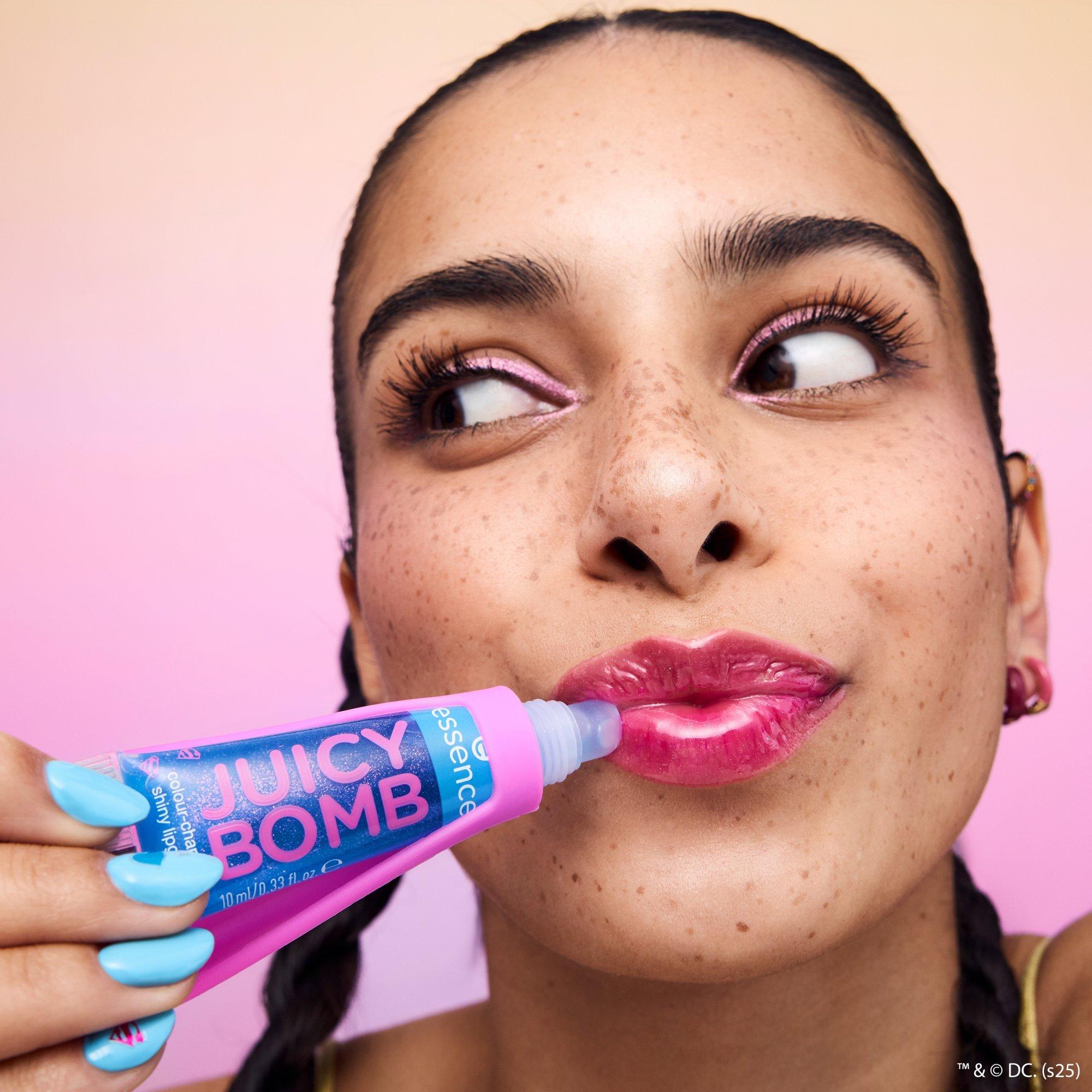 Superman juicy BOMB menja boju sjajna boja za usne