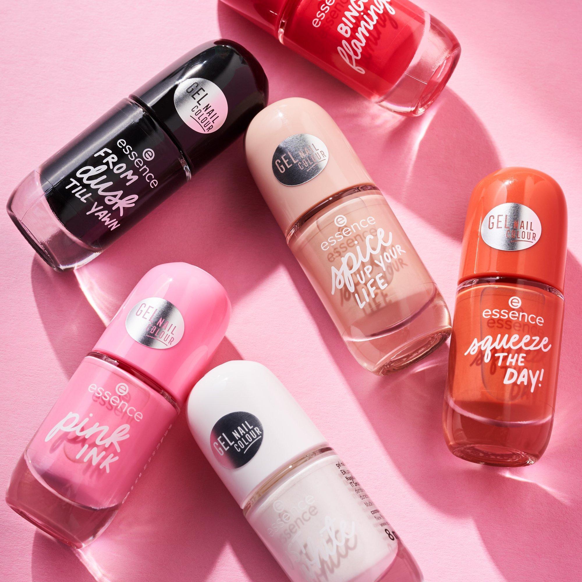gel nail colour
