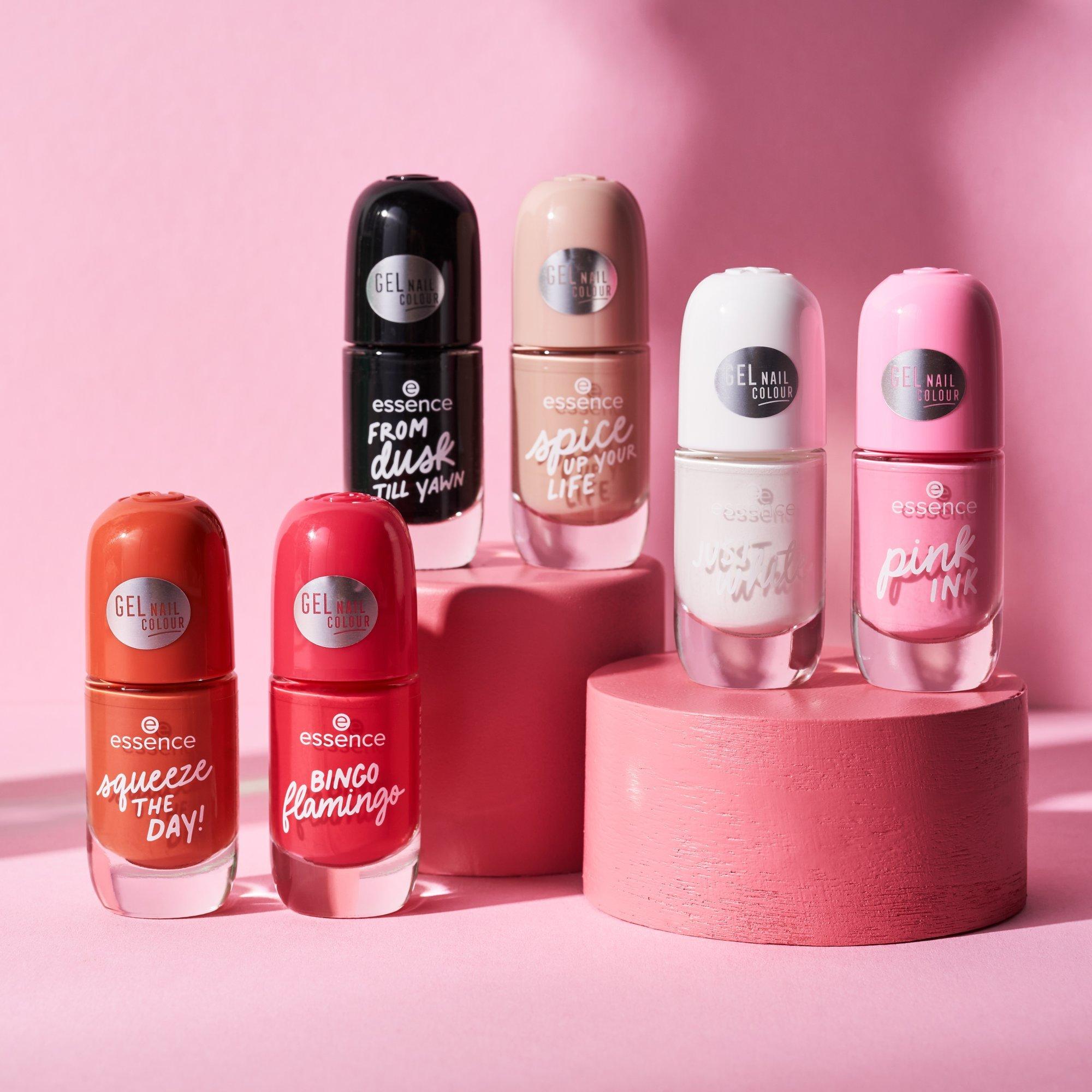 gel nail colour