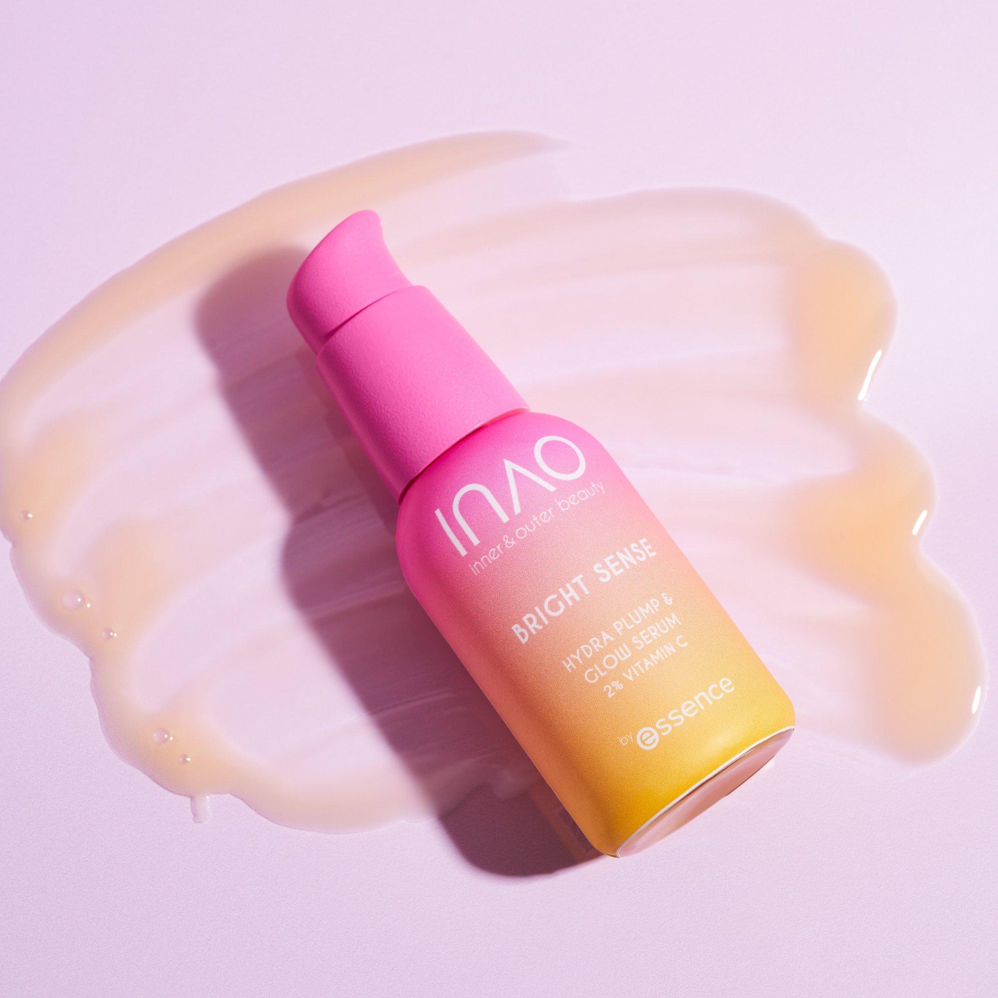 INAO inner and outer beauty Bright Sense Hydra Plump & Glow Serum by essence