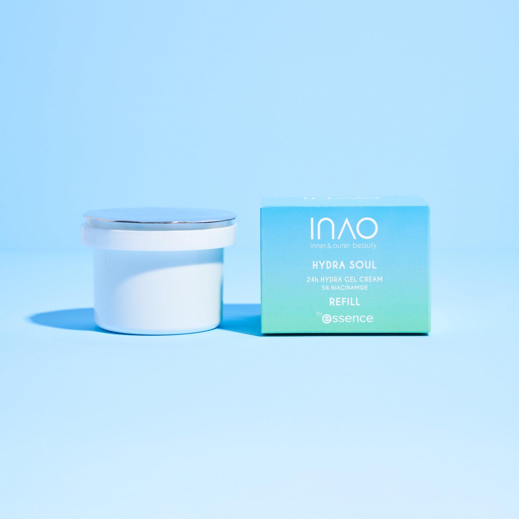INAO inner and outer beauty Hydra Soul 24H Hydra Gel Cream Refill by essence
