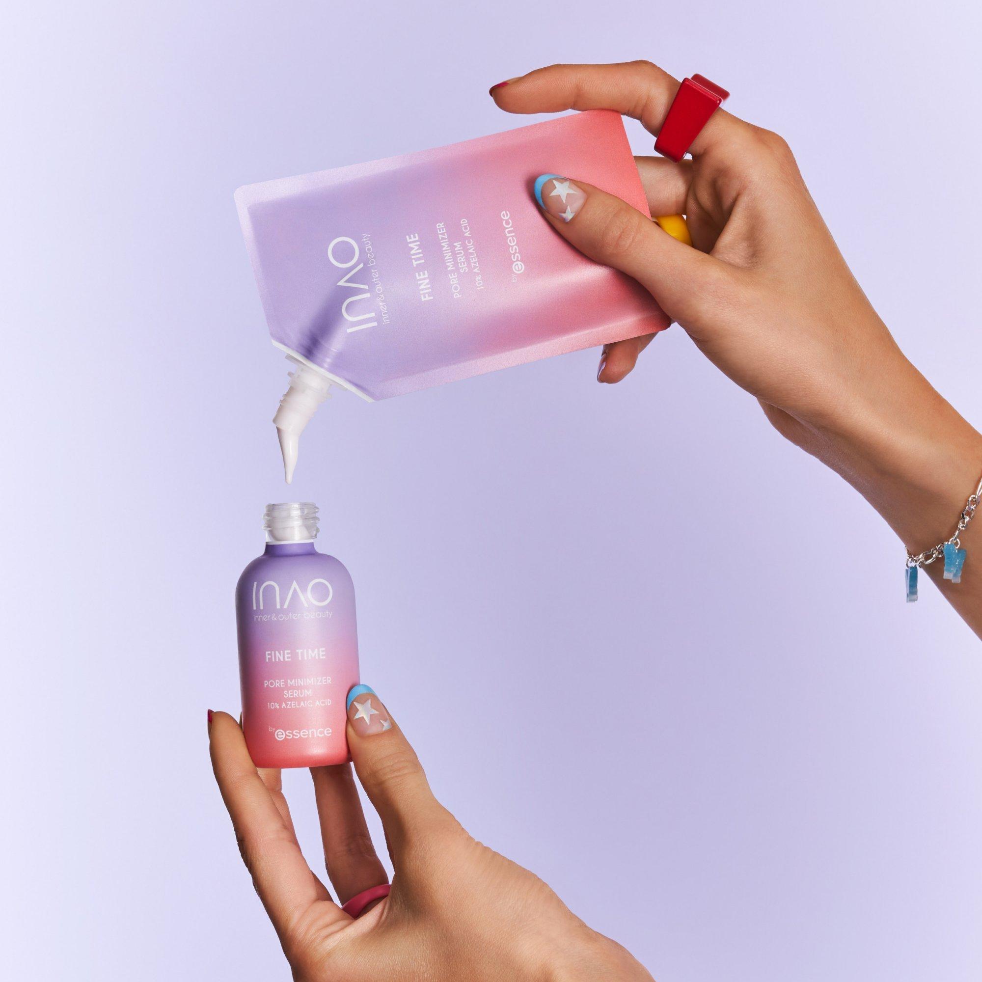 INAO inner and outer beauty Fine Time Pore Minimizer Serum Refill by essence