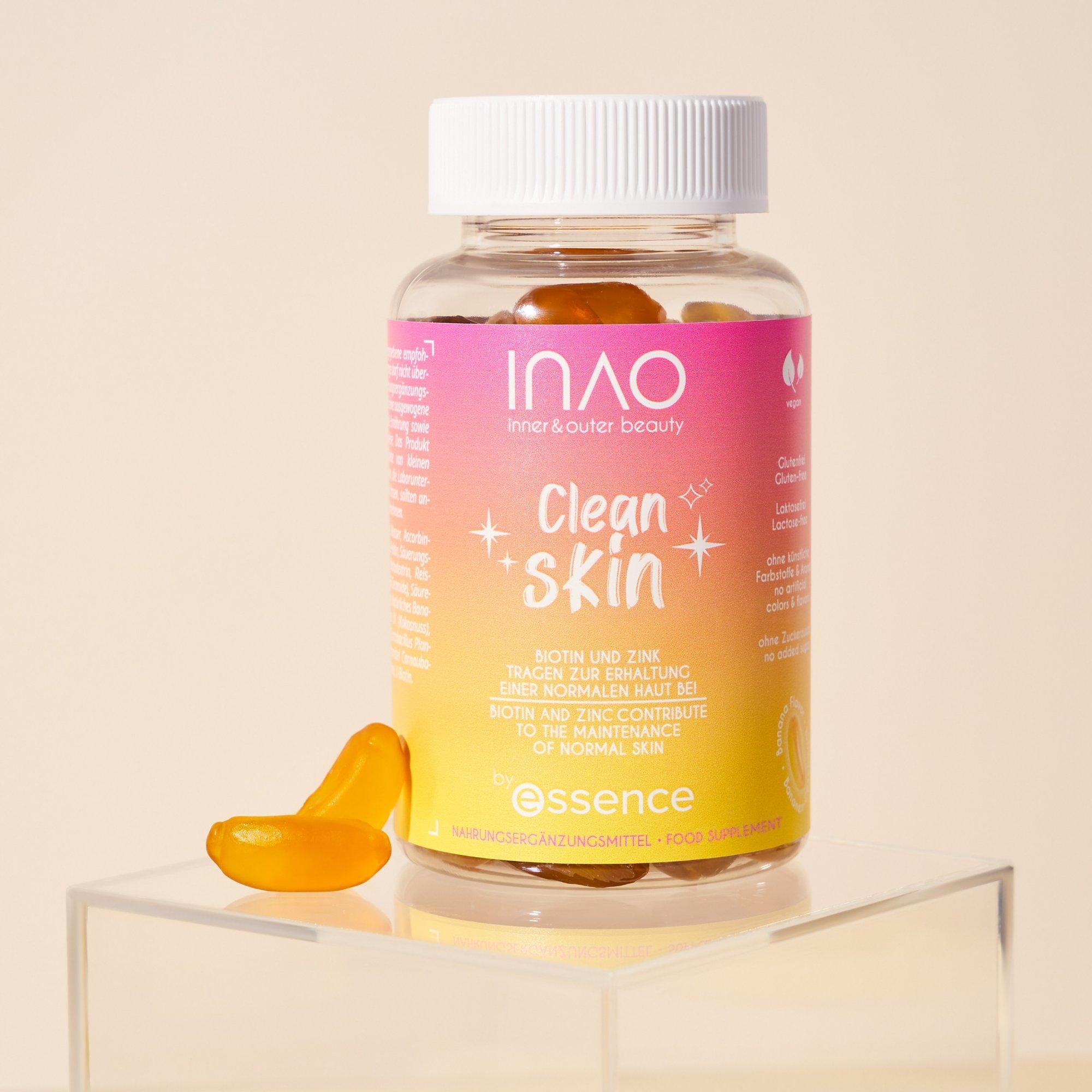 INAO inner and outer beauty Clean Skin -viinikumit by essence