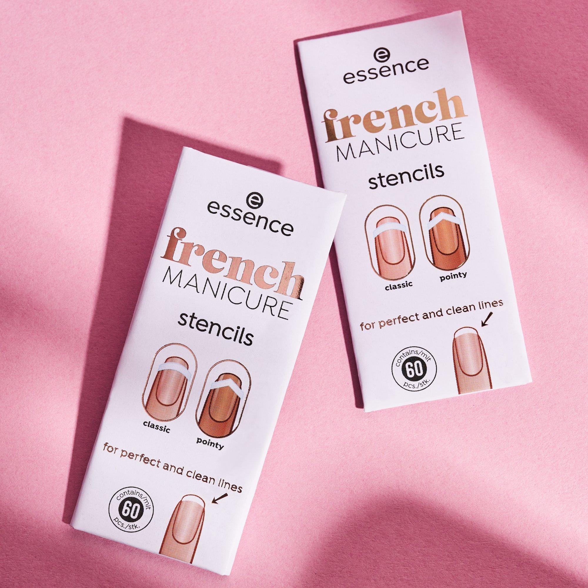 french MANICURE stencil