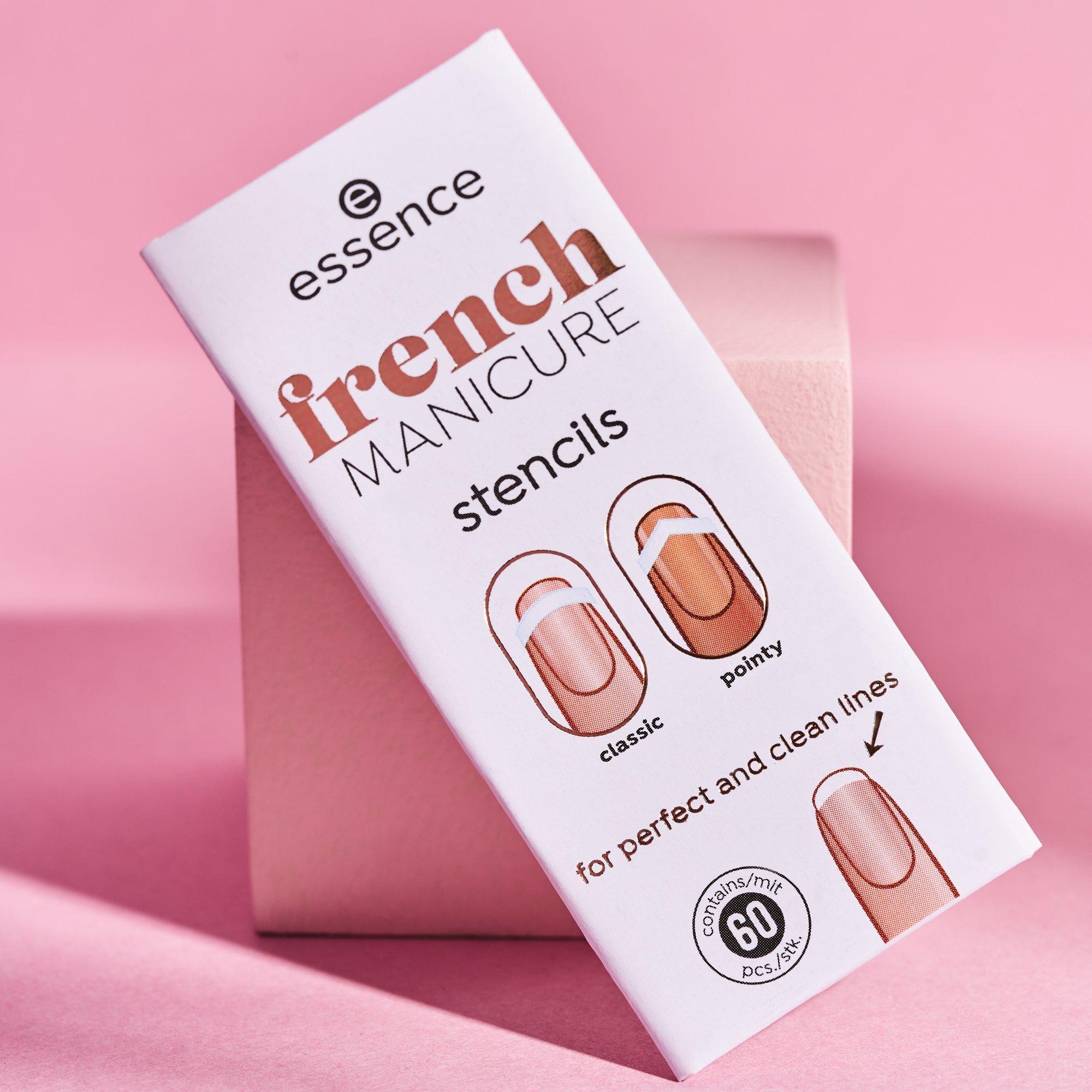 french MANICURE stencil
