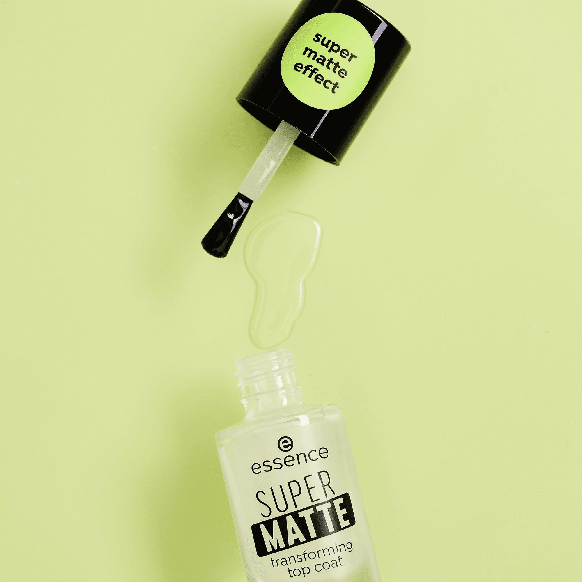 SUPER MATTE transforming top coat