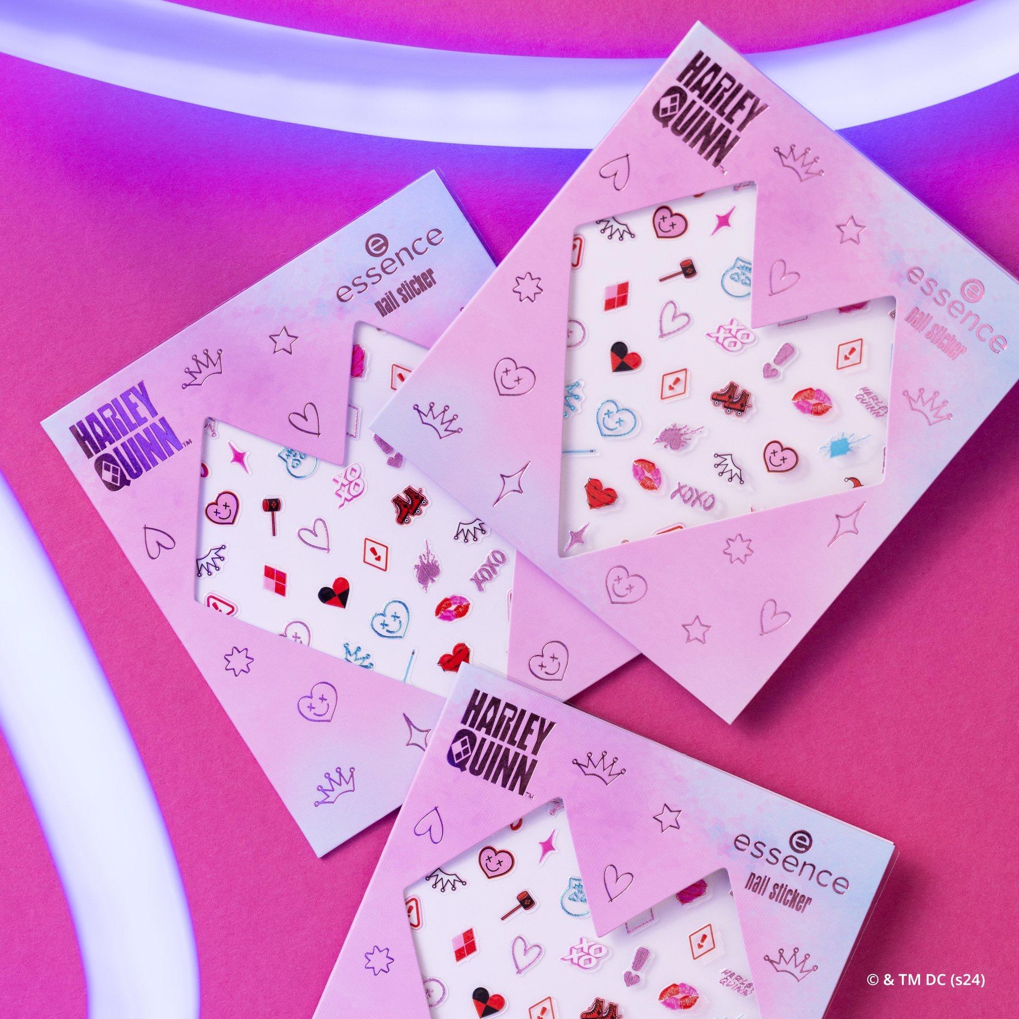 Pegatinas de uñas Harley Quinn