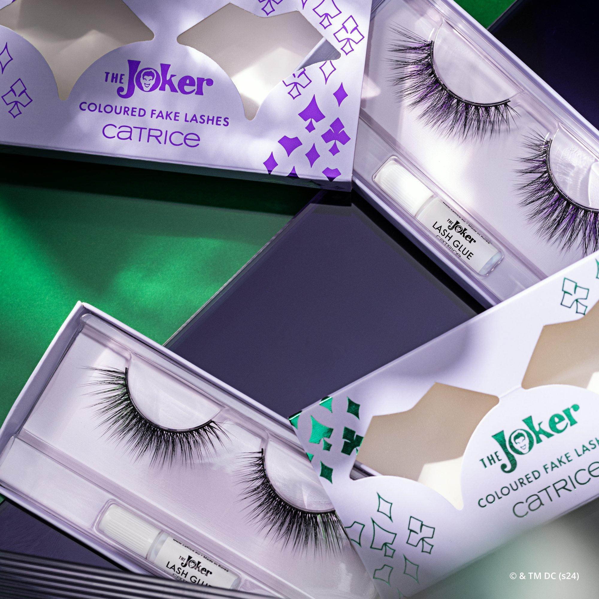 The Joker Coloured Fake Lashes