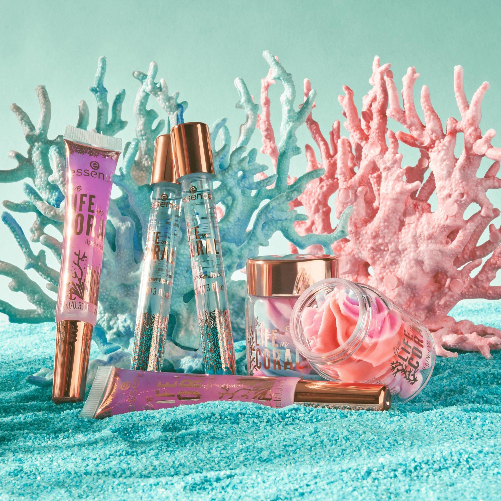 live LIFE in CORAL lesk na rty