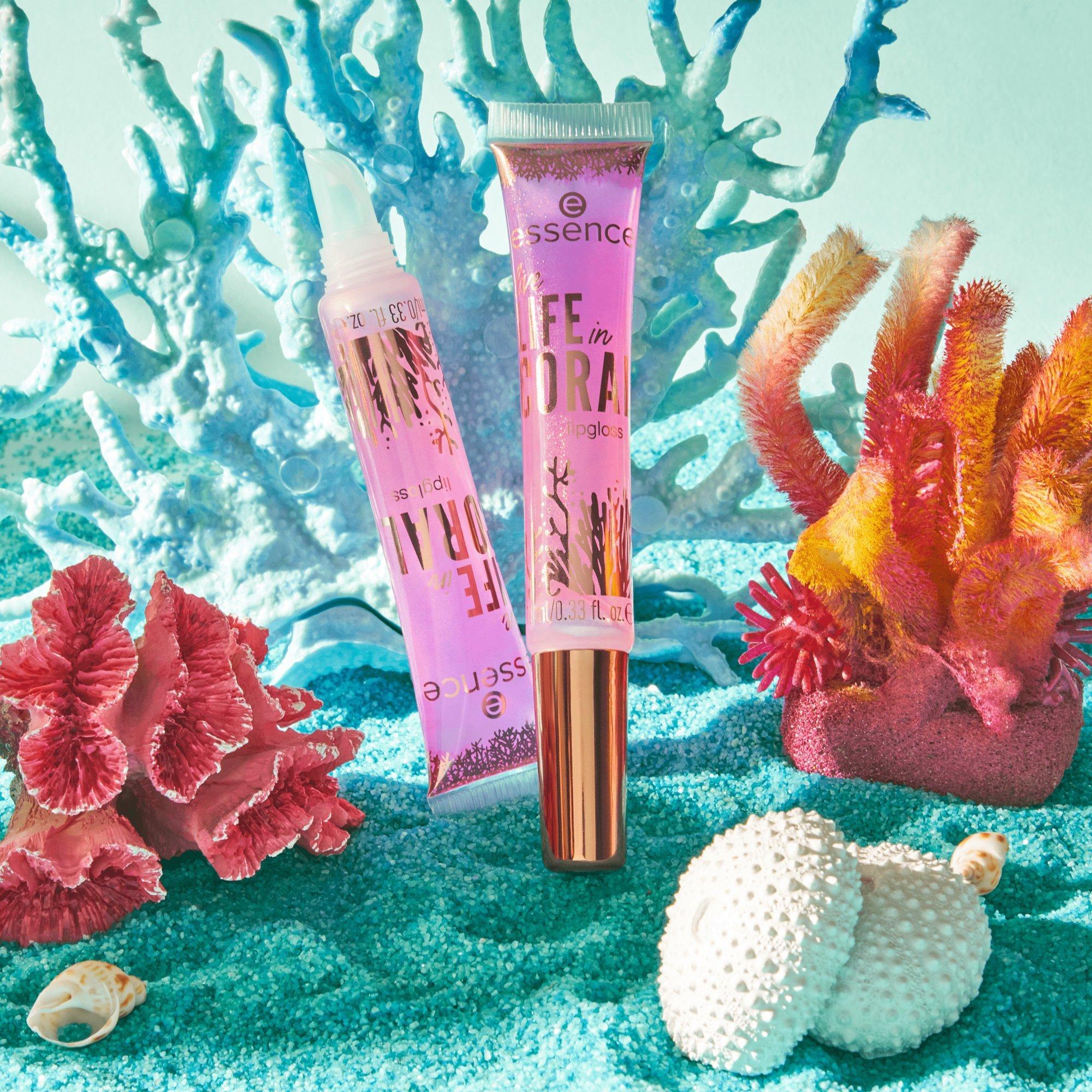 live LIFE in CORAL lesk na rty
