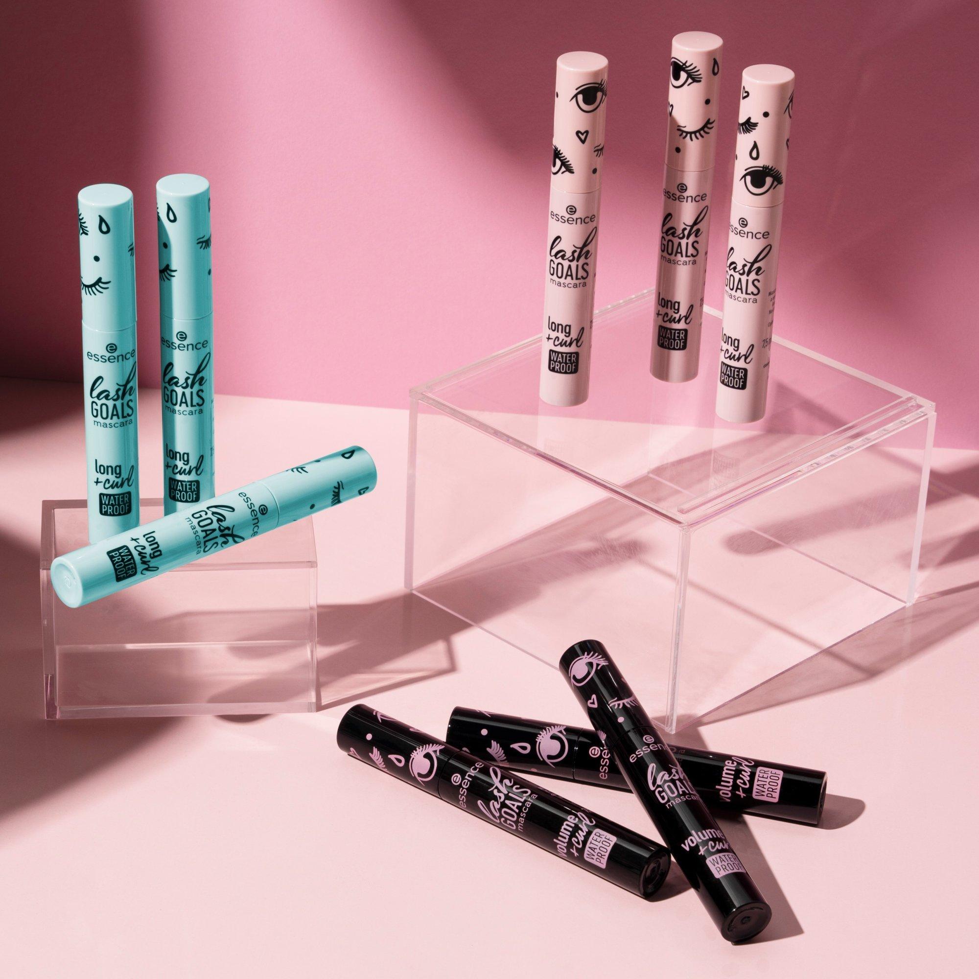lash GOALS mascara volume & curl WATERPROOF