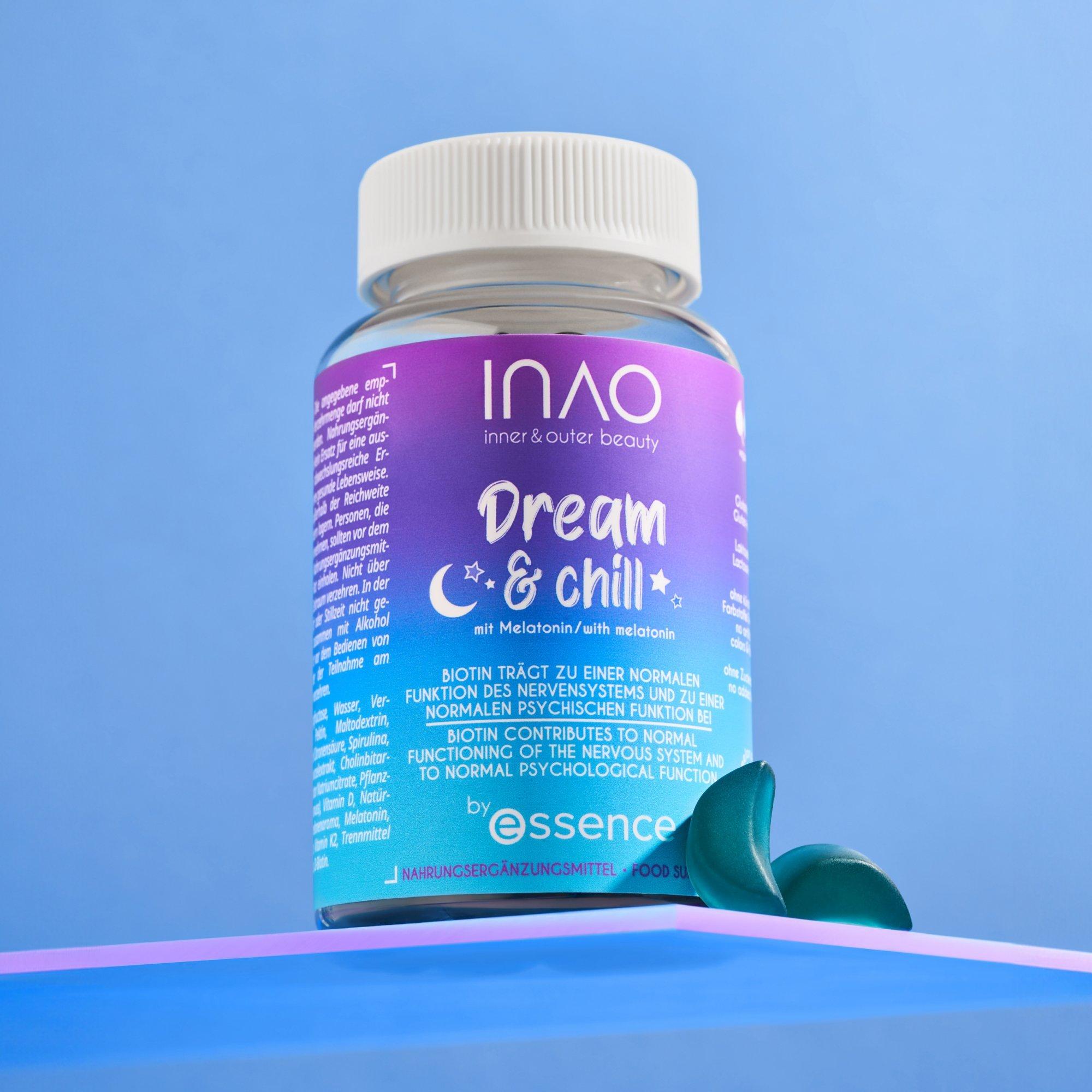 INAO inner and outer beauty Dream and Chill -viinikumit by essence